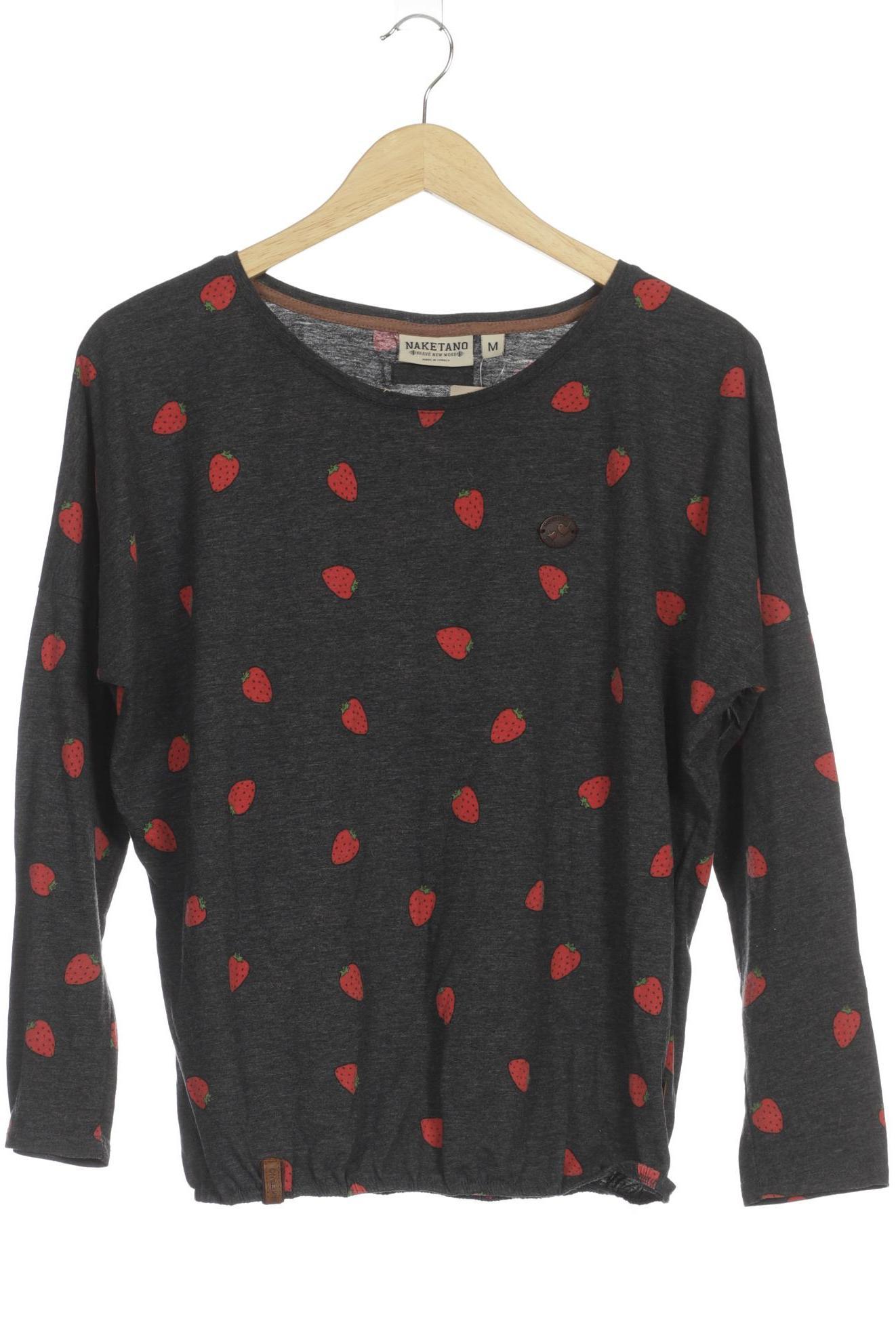 

Naketano Damen Langarmshirt, grau, Gr.