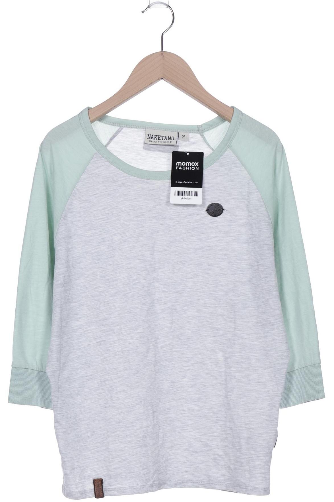 

Naketano Damen Langarmshirt, grau, Gr. 36