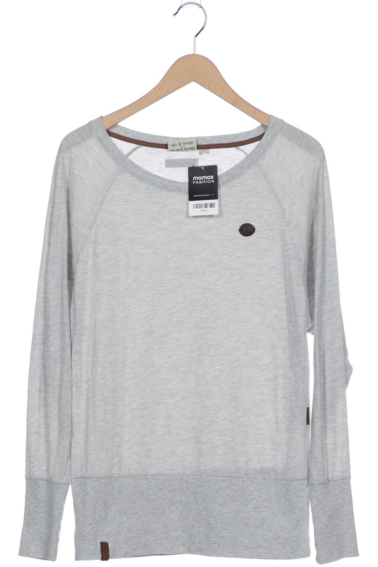 

Naketano Damen Langarmshirt, grau, Gr. 42