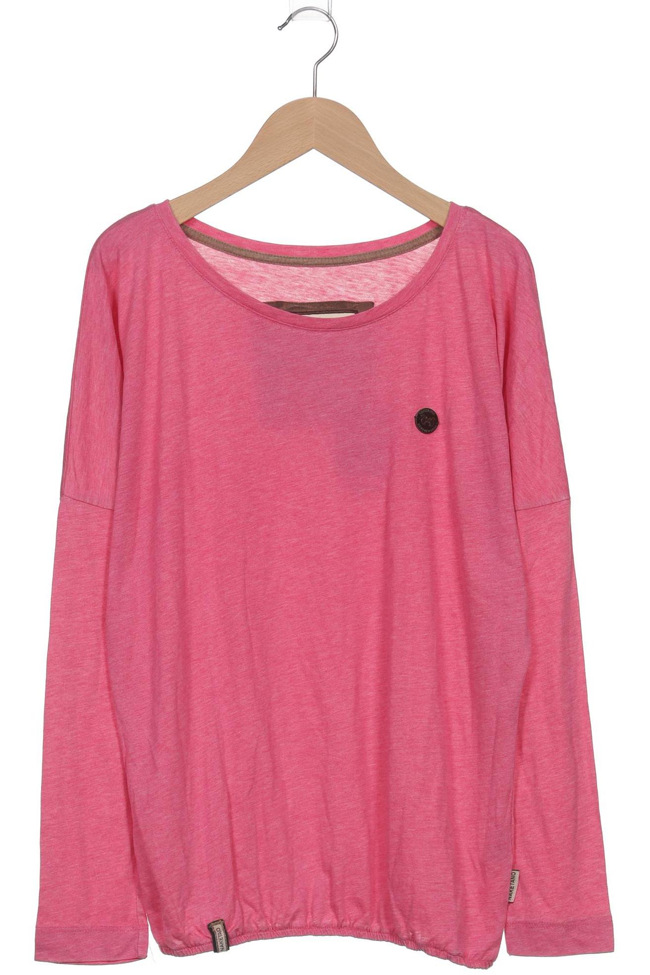 

Naketano Damen Langarmshirt, pink, Gr. 36