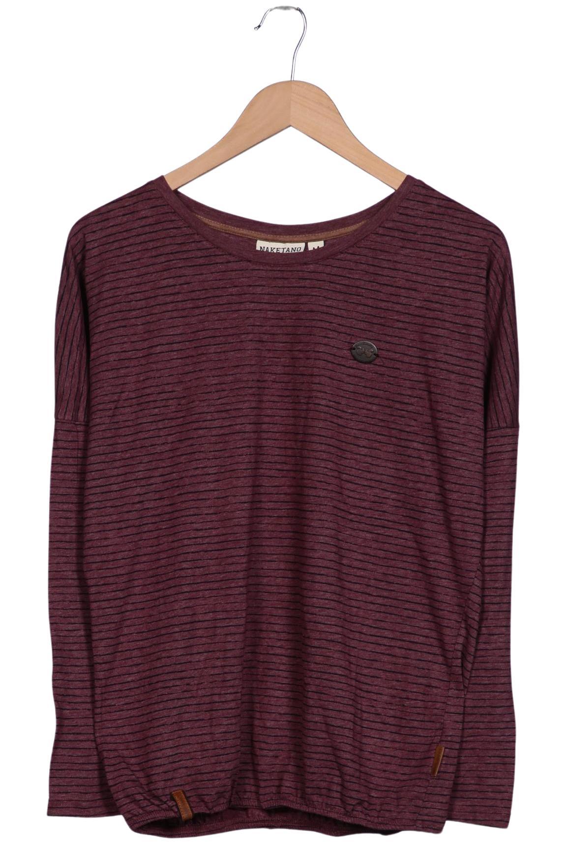 

Naketano Damen Langarmshirt, bordeaux, Gr. 38