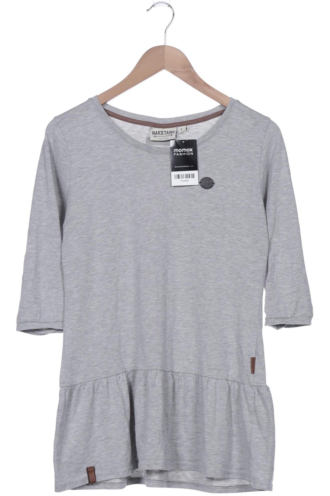 

Naketano Damen Langarmshirt, grau, Gr. 42