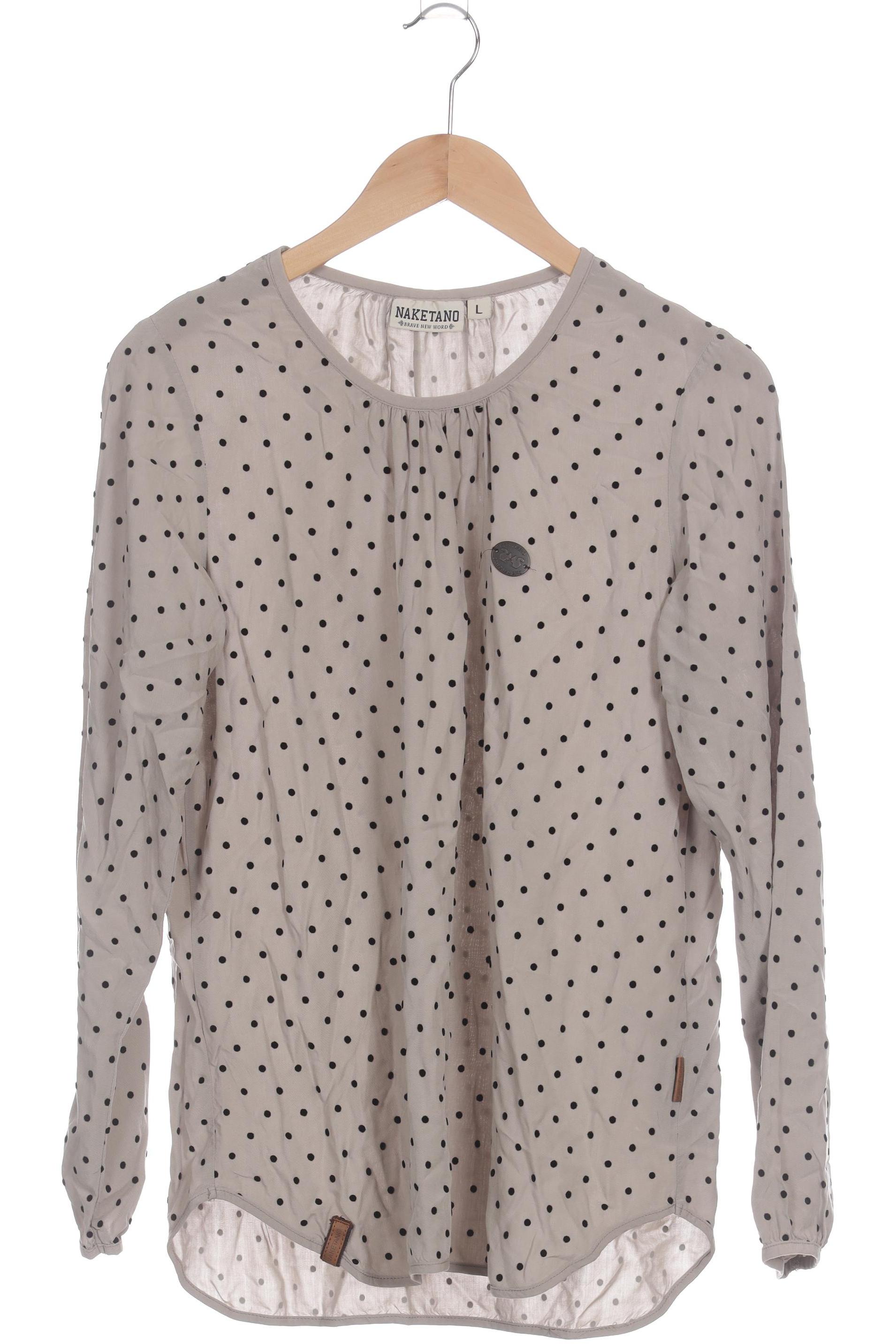 

Naketano Damen Langarmshirt, grau, Gr.