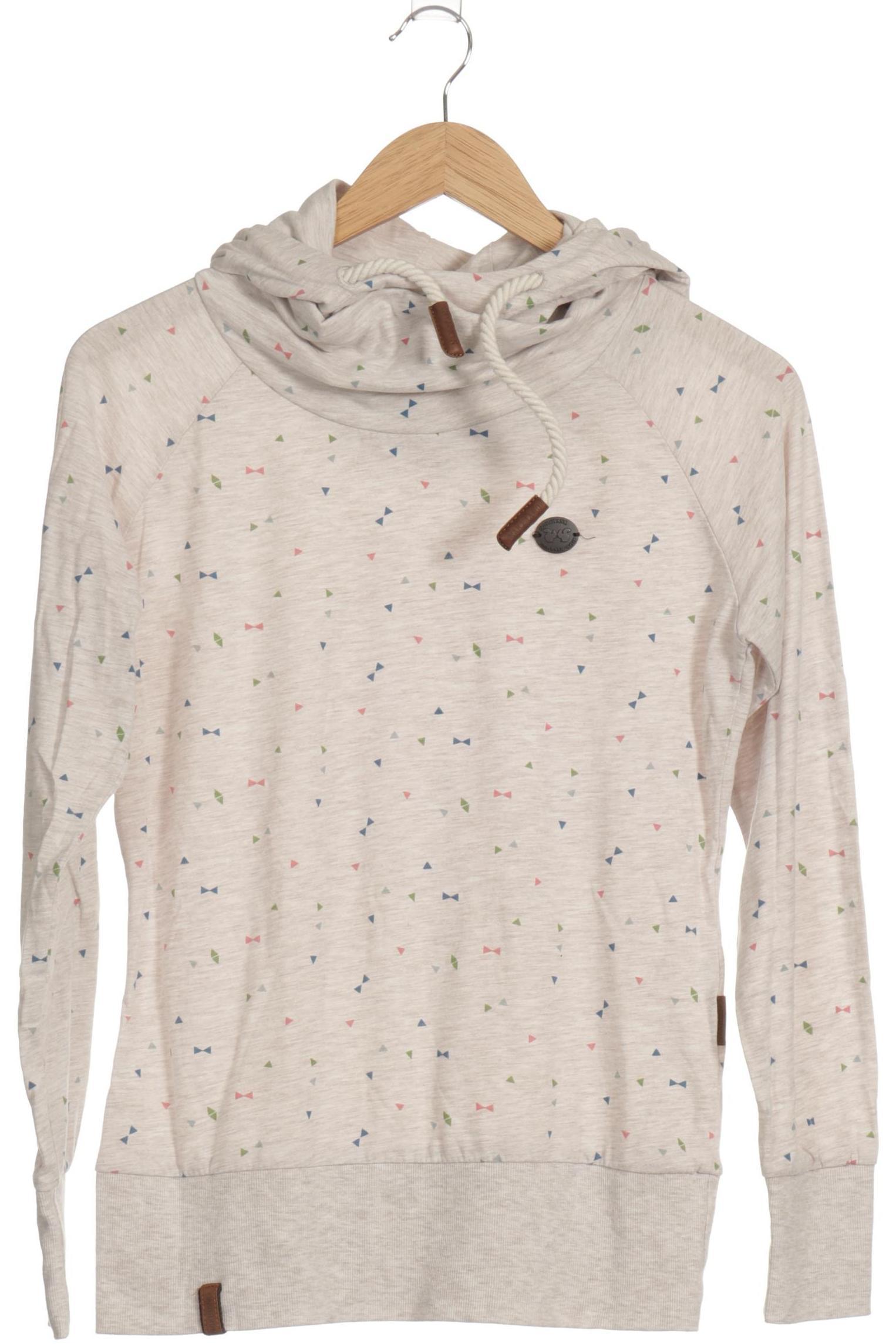 

Naketano Damen Langarmshirt, weiß, Gr.