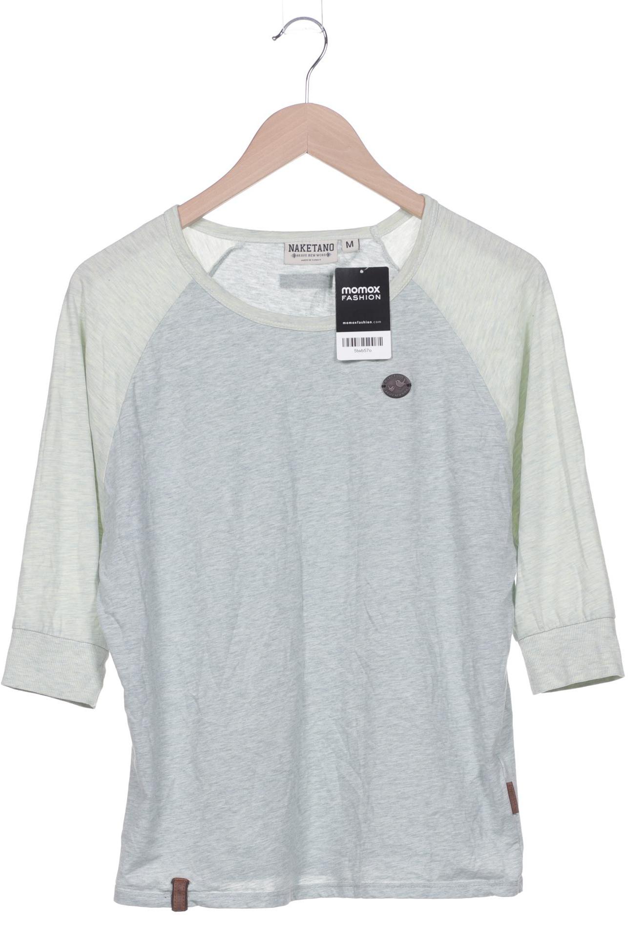 

Naketano Damen Langarmshirt, hellgrün, Gr. 38