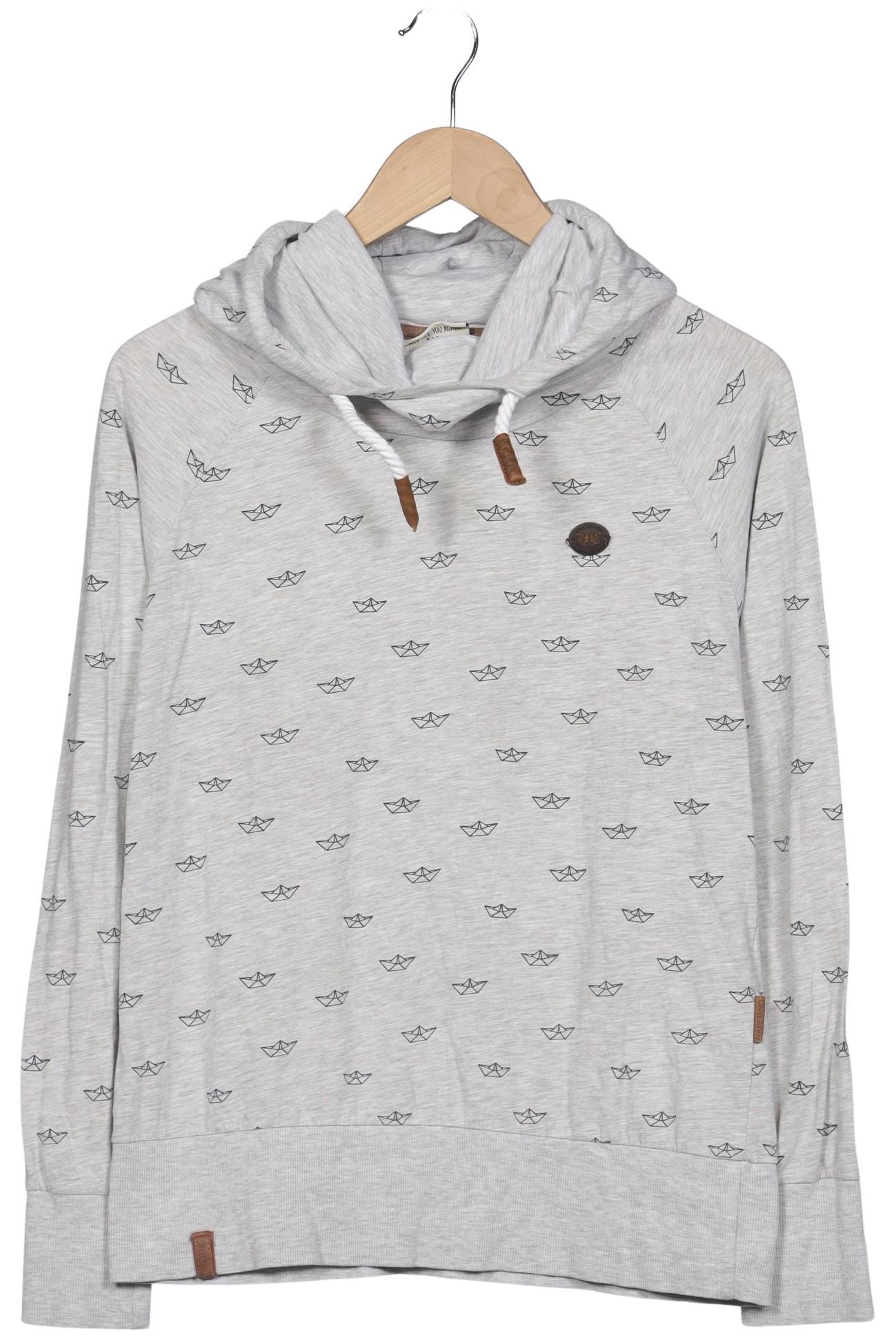 

Naketano Damen Langarmshirt, grau, Gr. 44