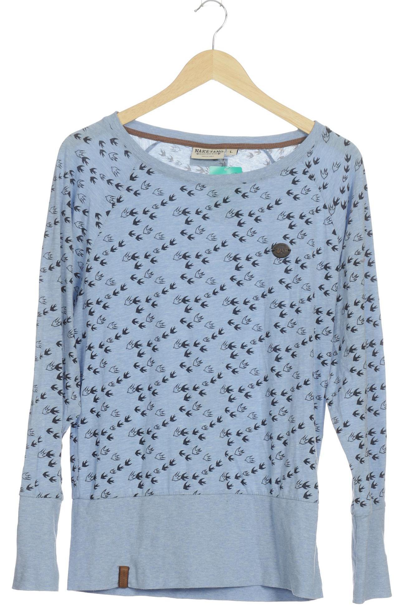 

Naketano Damen Langarmshirt, blau, Gr.