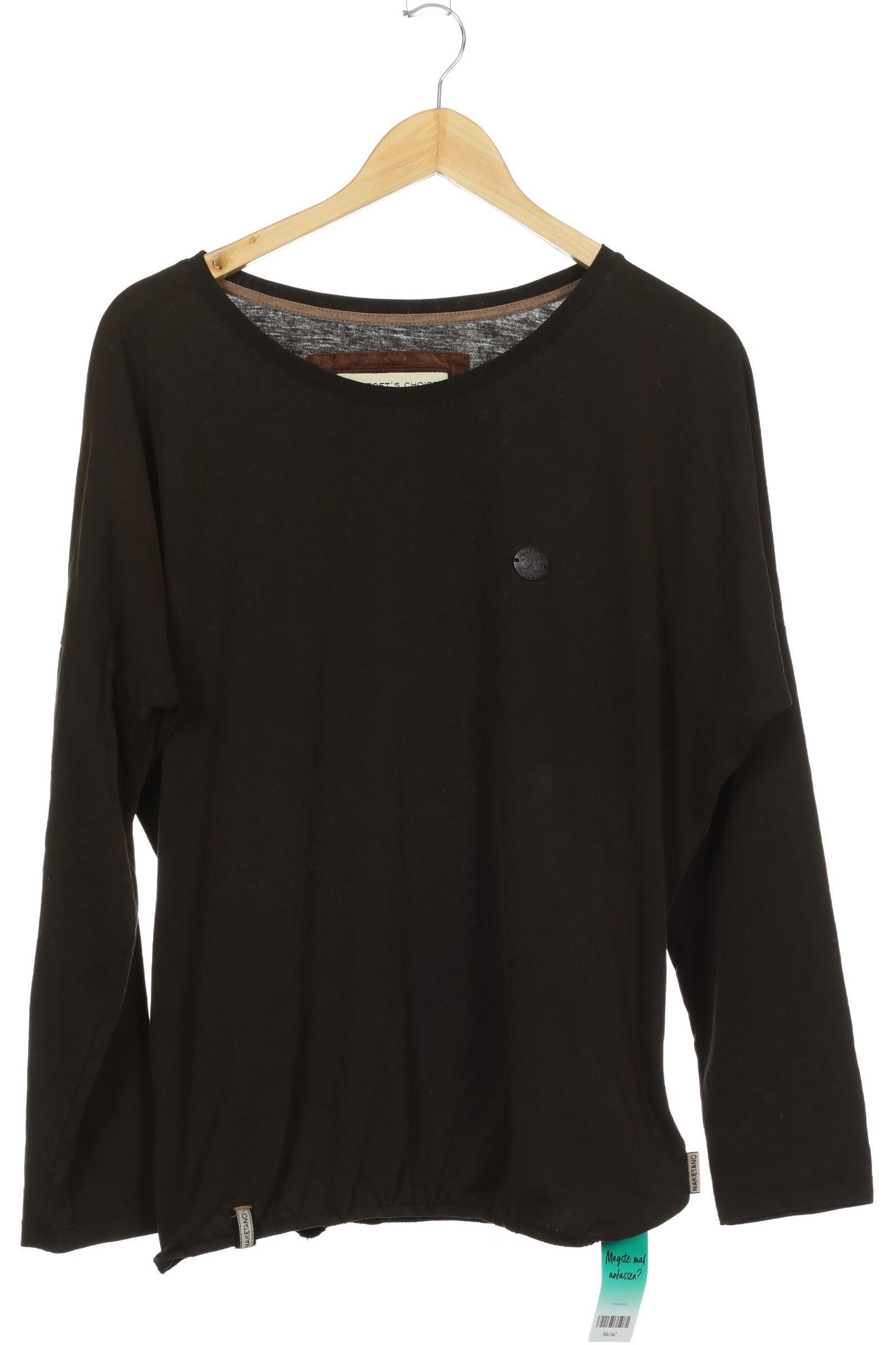 

Naketano Damen Langarmshirt, braun, Gr.