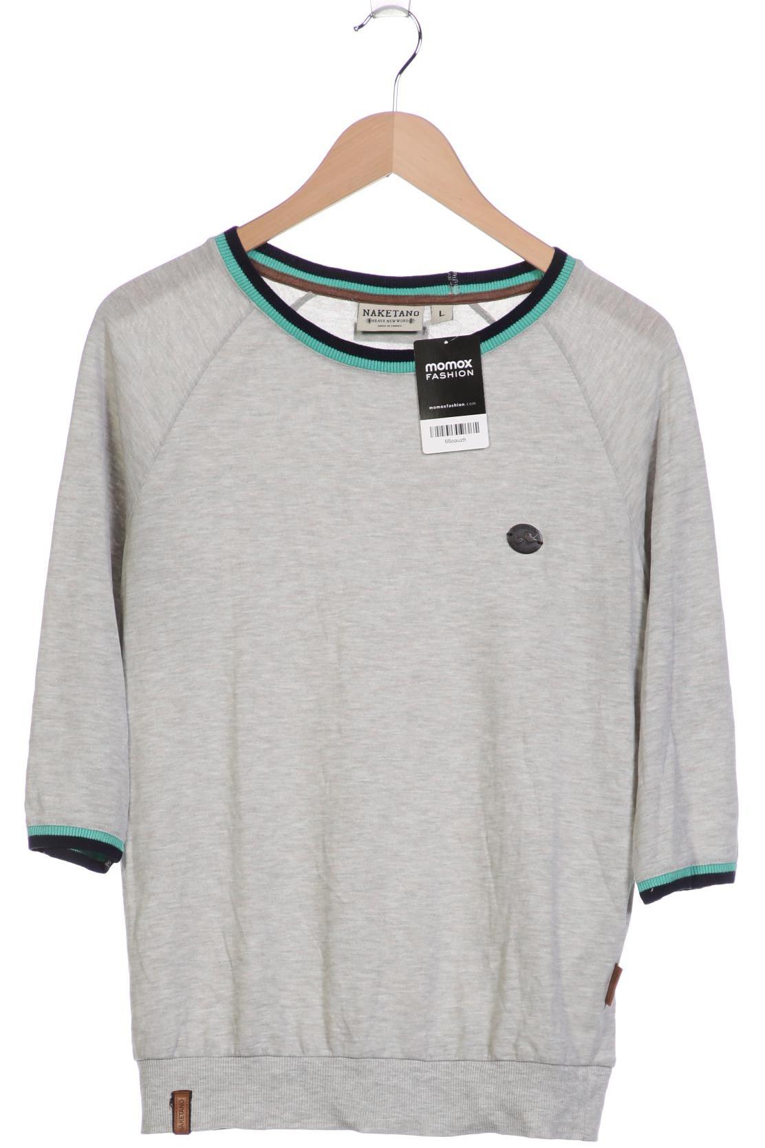 

Naketano Damen Langarmshirt, grau, Gr. 42