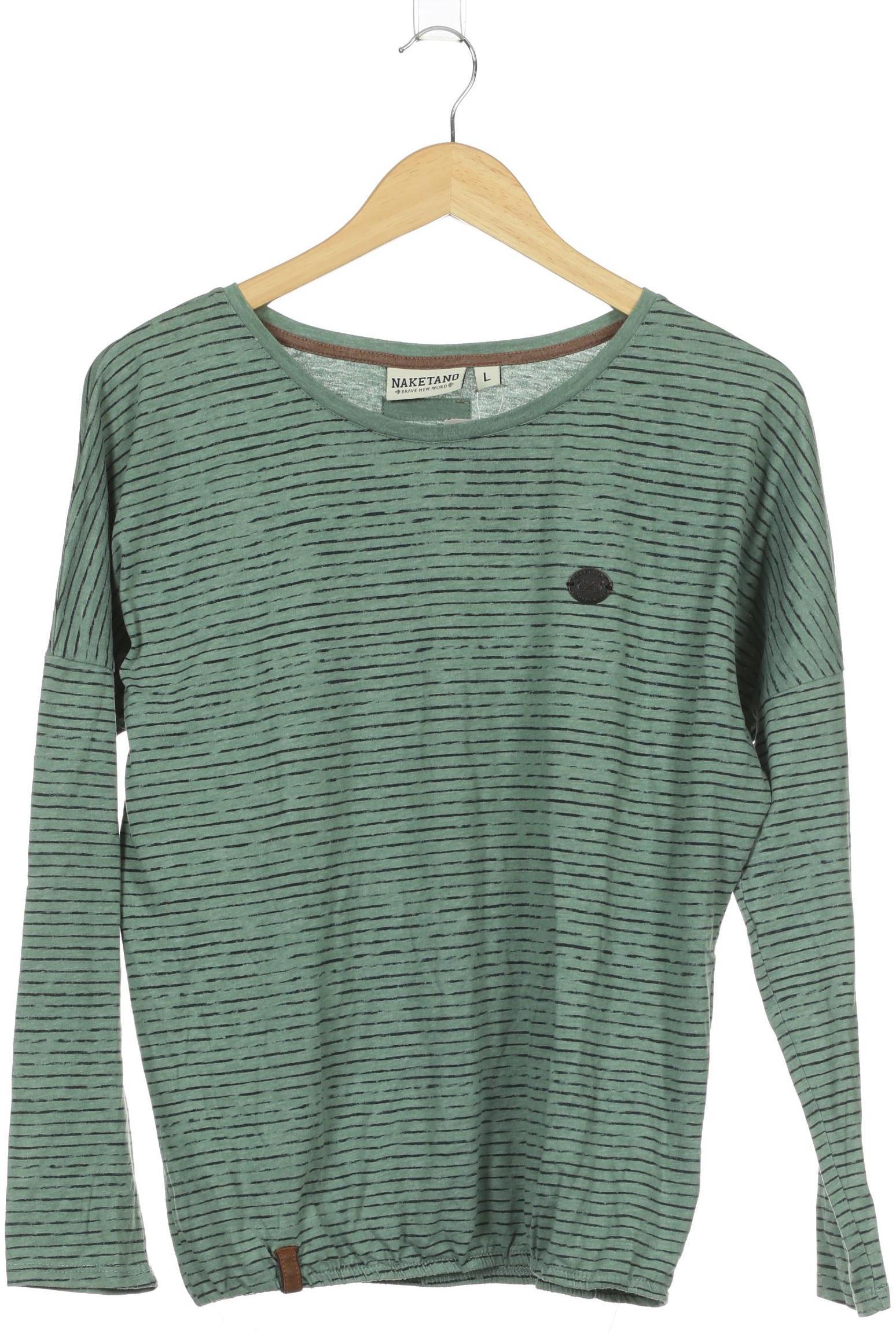 

Naketano Damen Langarmshirt, grün, Gr.