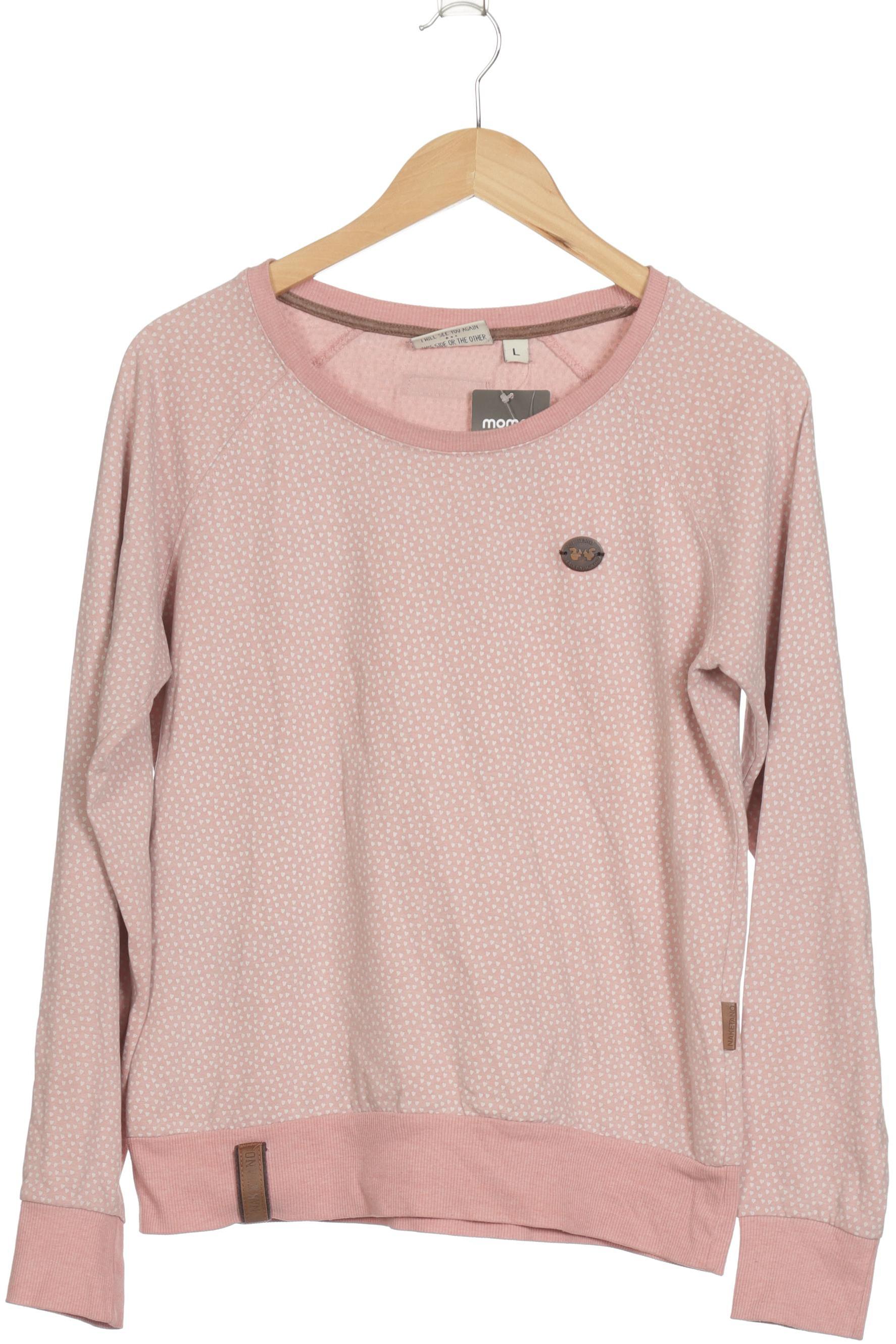 

Naketano Damen Langarmshirt, pink, Gr. 42
