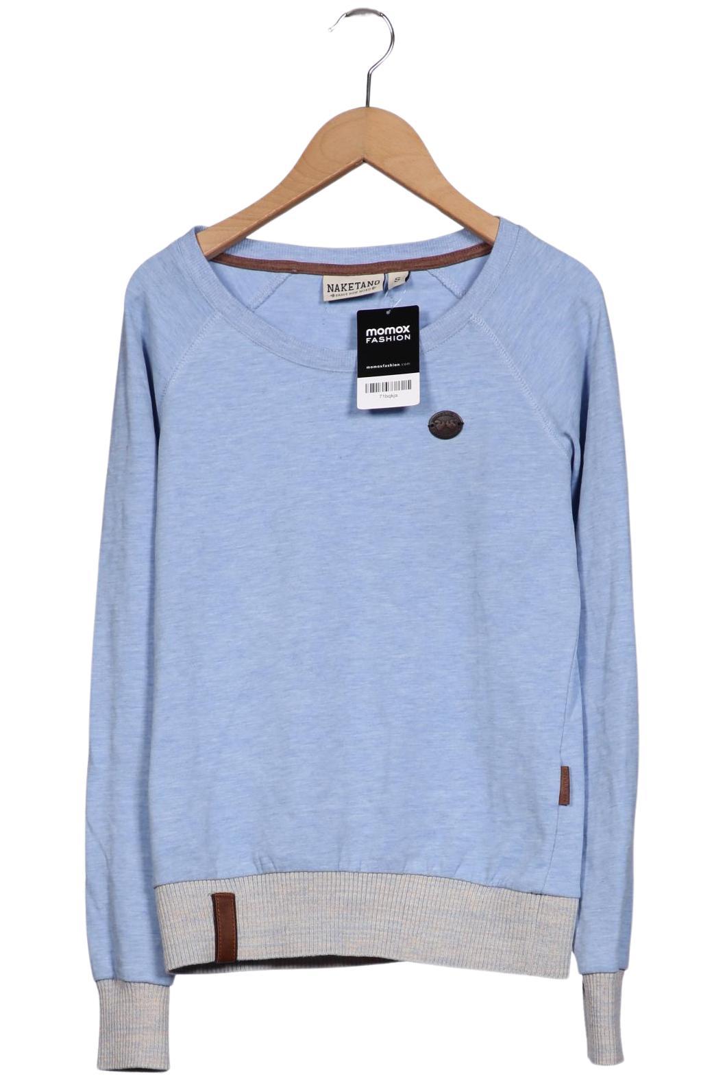 

Naketano Damen Langarmshirt, hellblau, Gr. 36