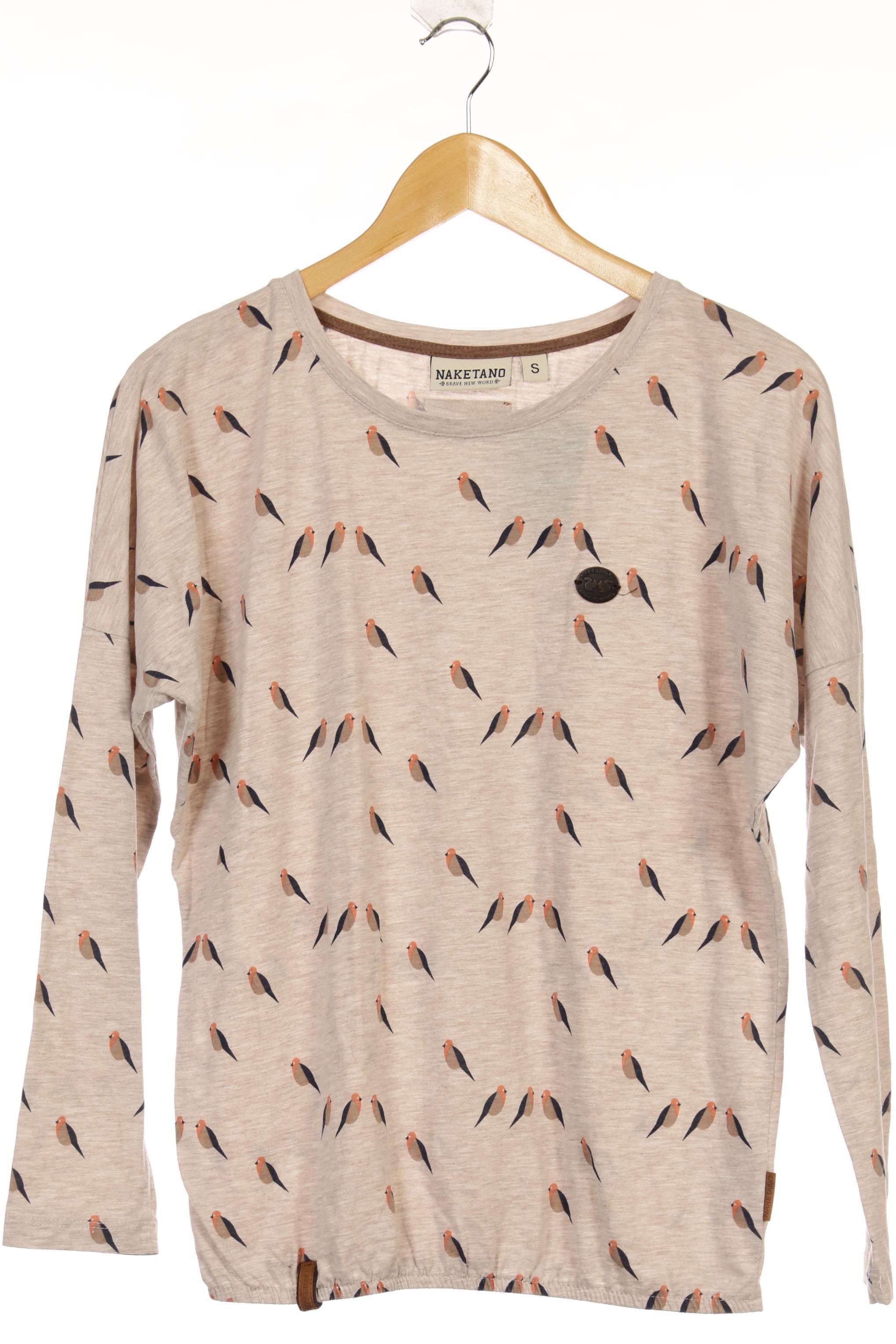 

Naketano Damen Langarmshirt, beige, Gr.