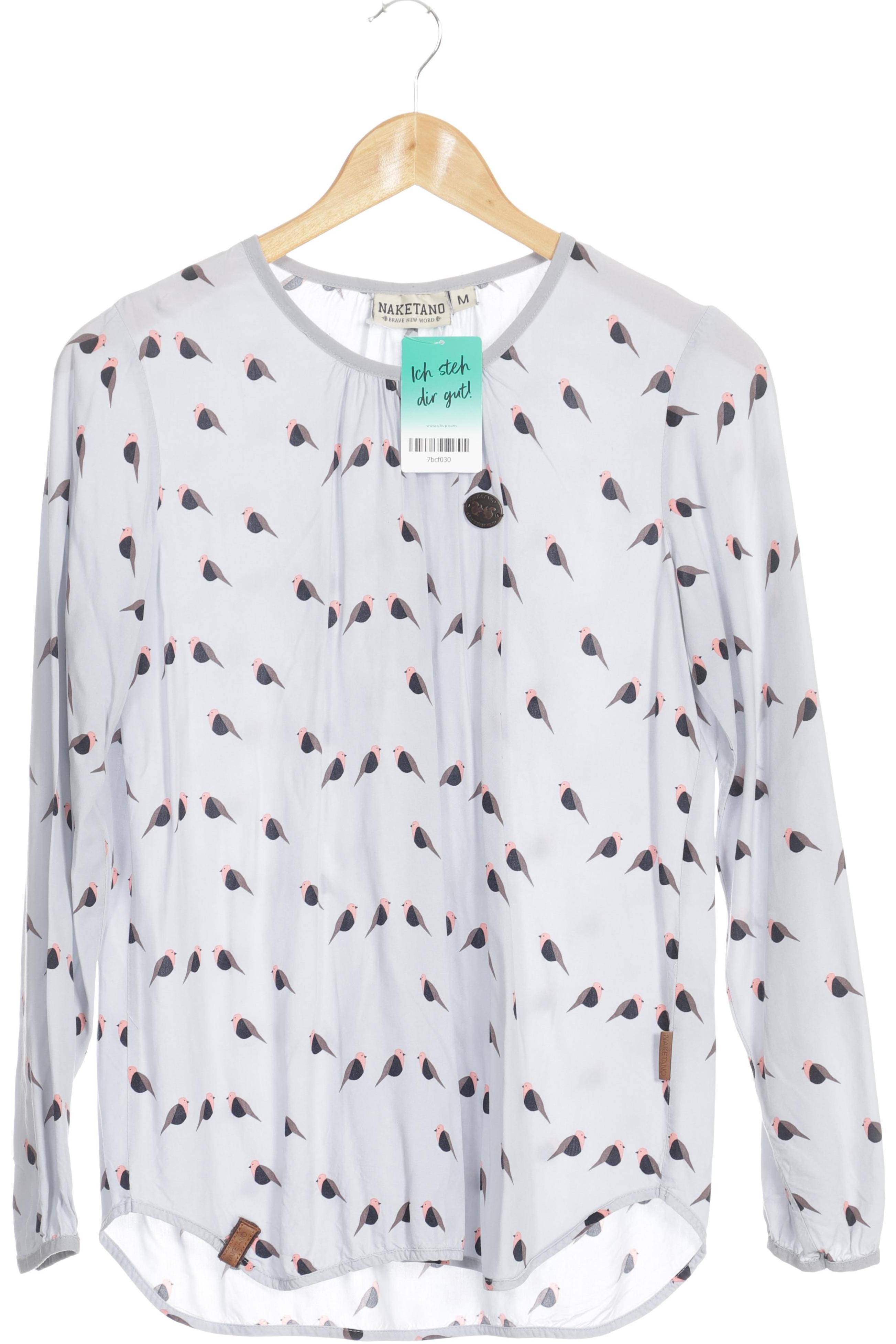 

Naketano Damen Langarmshirt, grau, Gr.