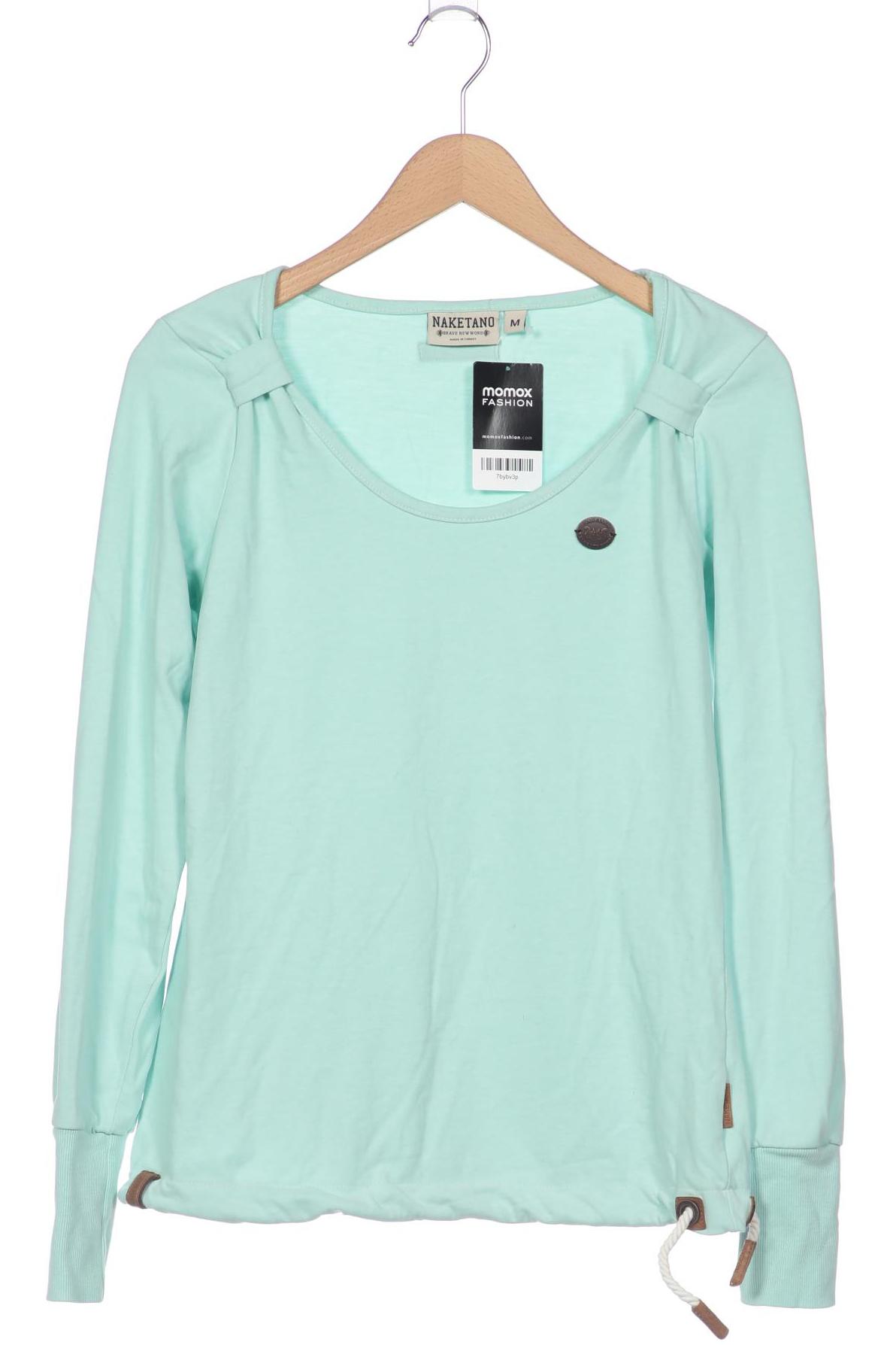 

Naketano Damen Langarmshirt, hellgrün, Gr. 38