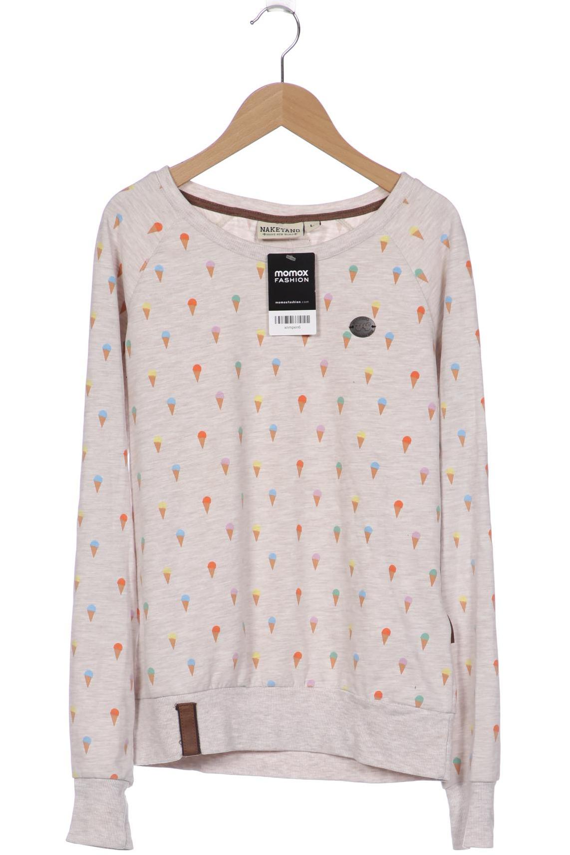 

Naketano Damen Langarmshirt, beige, Gr. 42
