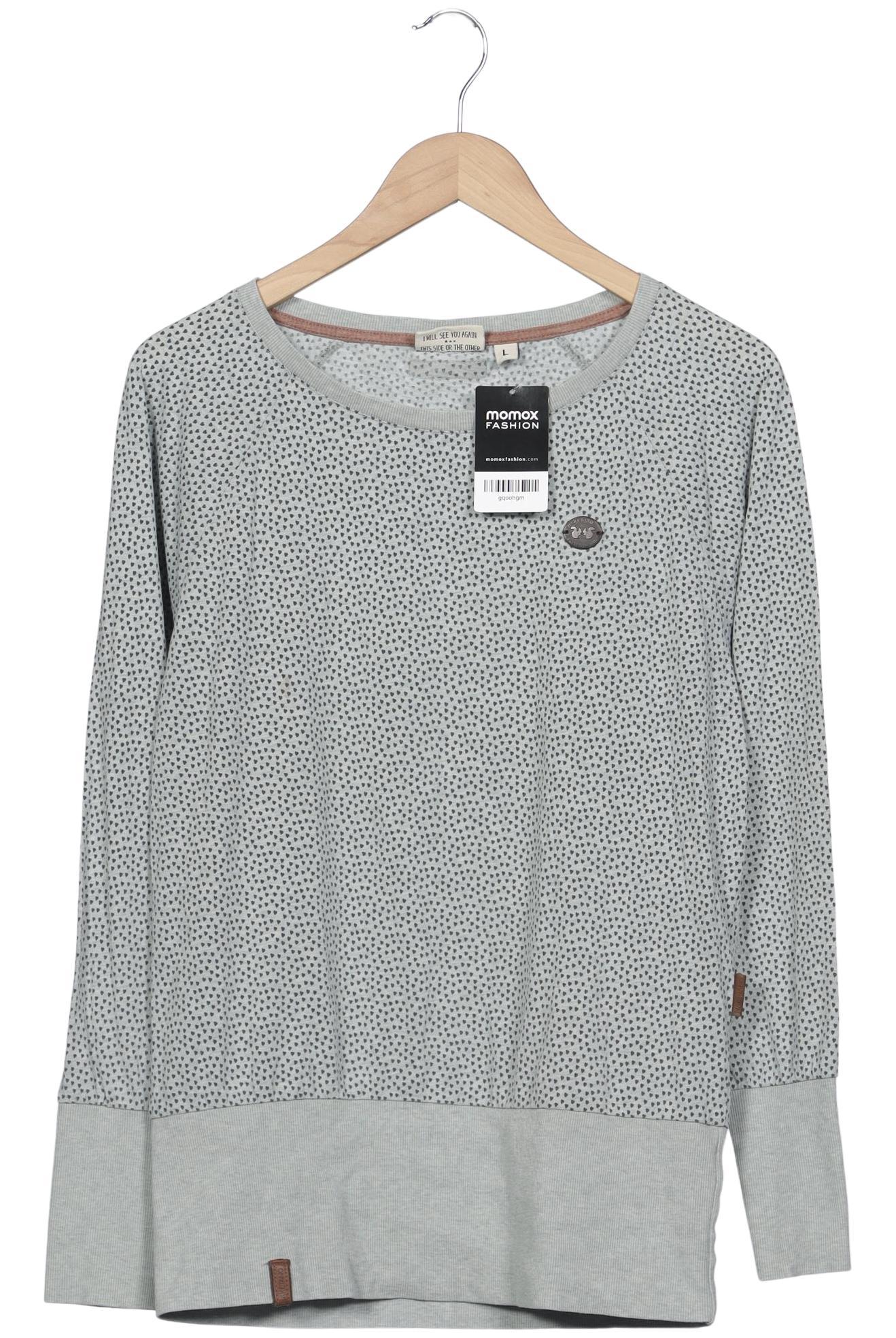 

Naketano Damen Langarmshirt, grau, Gr. 42