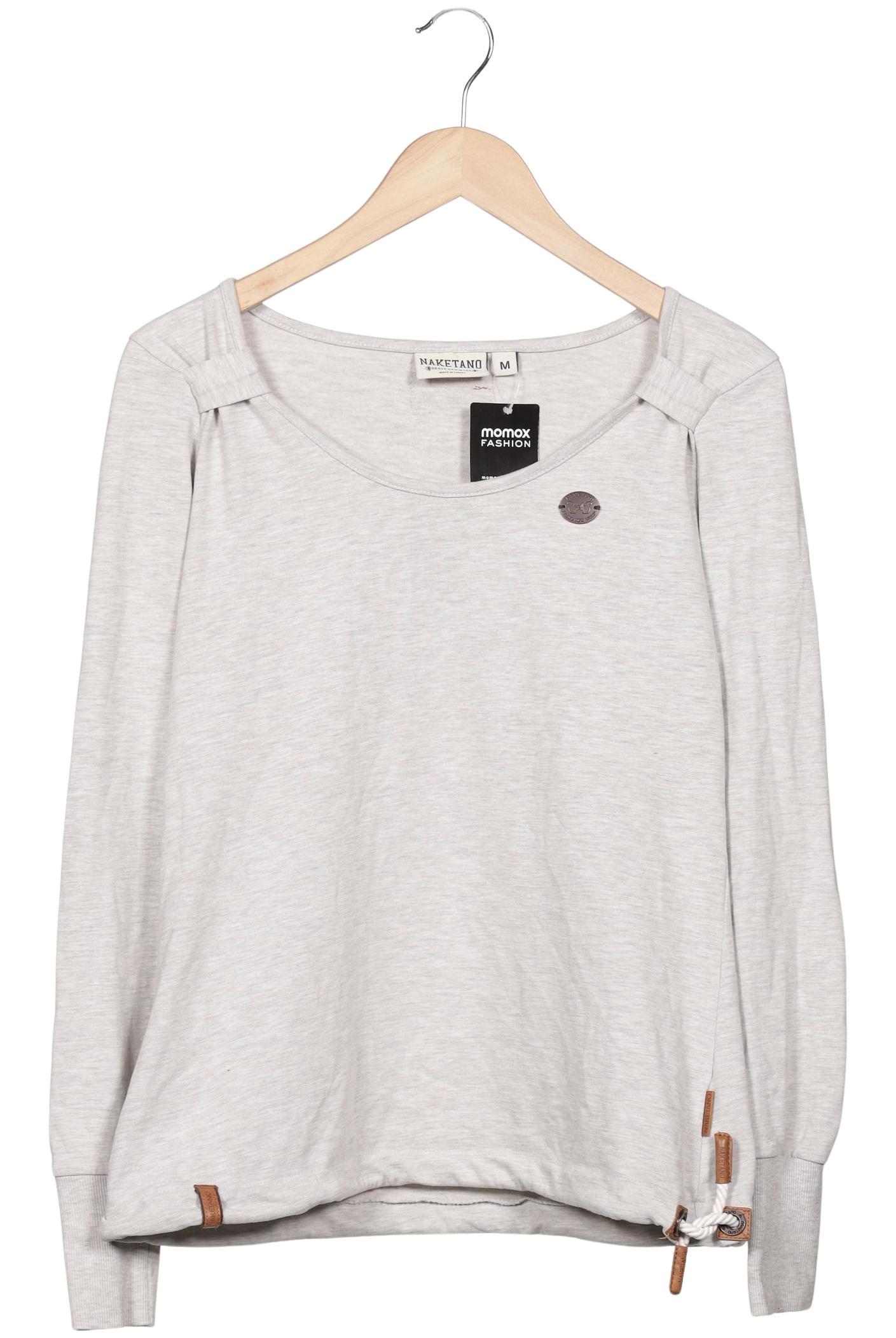 

Naketano Damen Langarmshirt, grau, Gr. 38