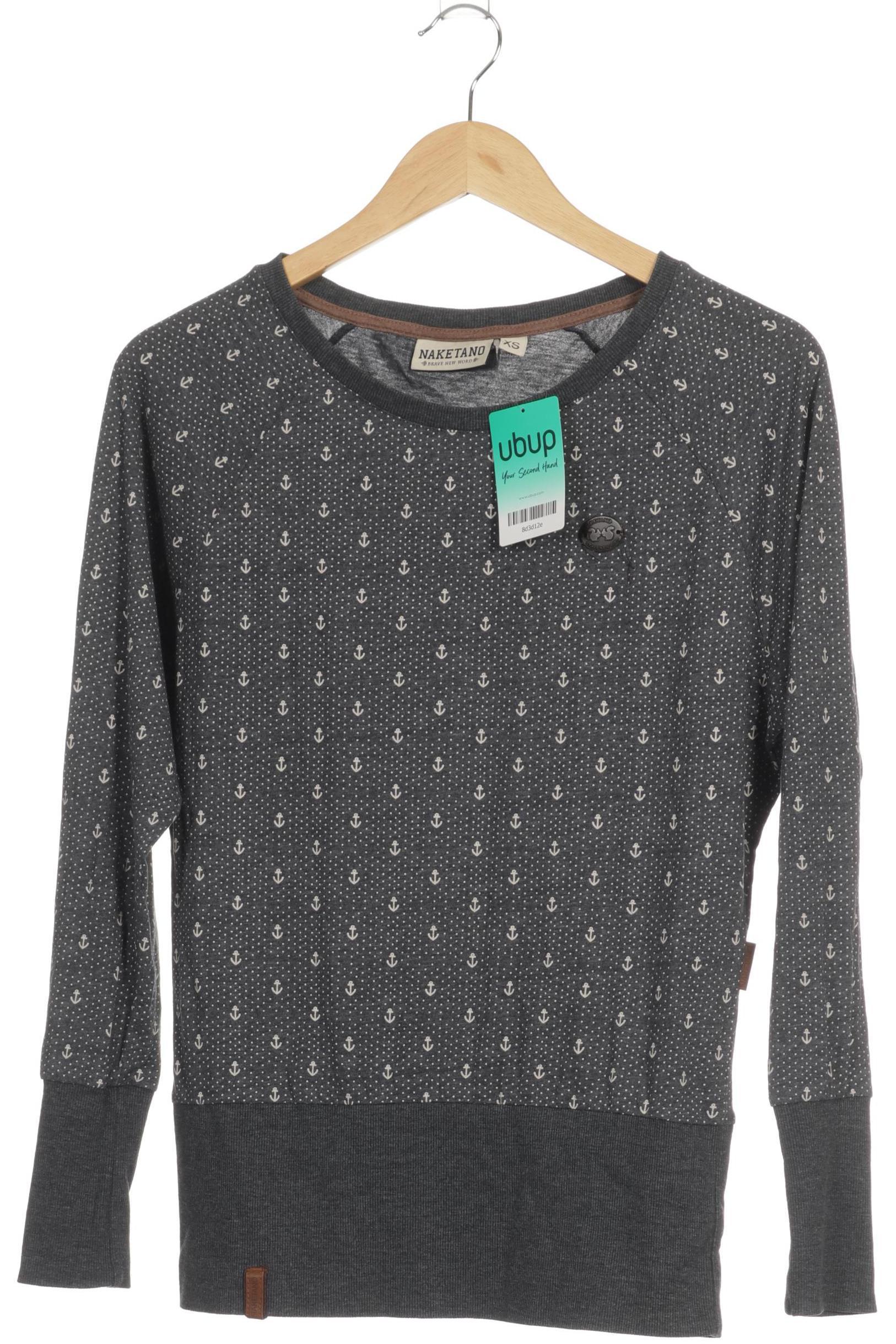 

Naketano Damen Langarmshirt, grau, Gr.