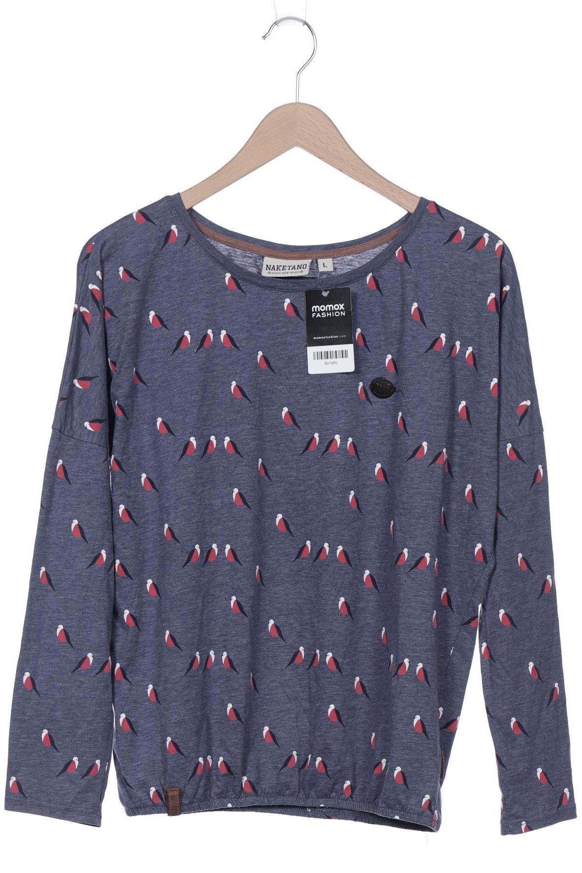 

Naketano Damen Langarmshirt, grau, Gr. 42