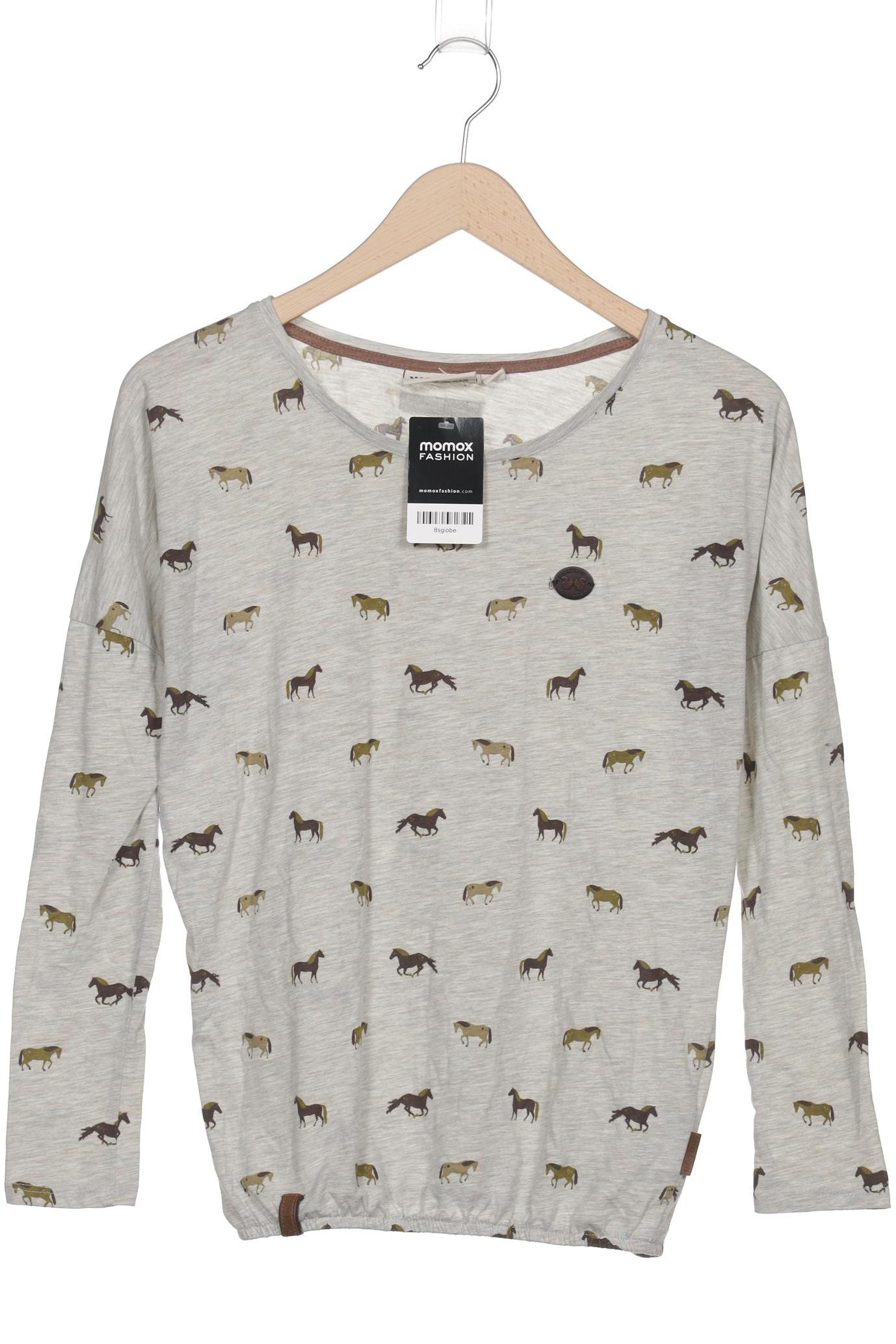 

Naketano Damen Langarmshirt, grau, Gr. 34