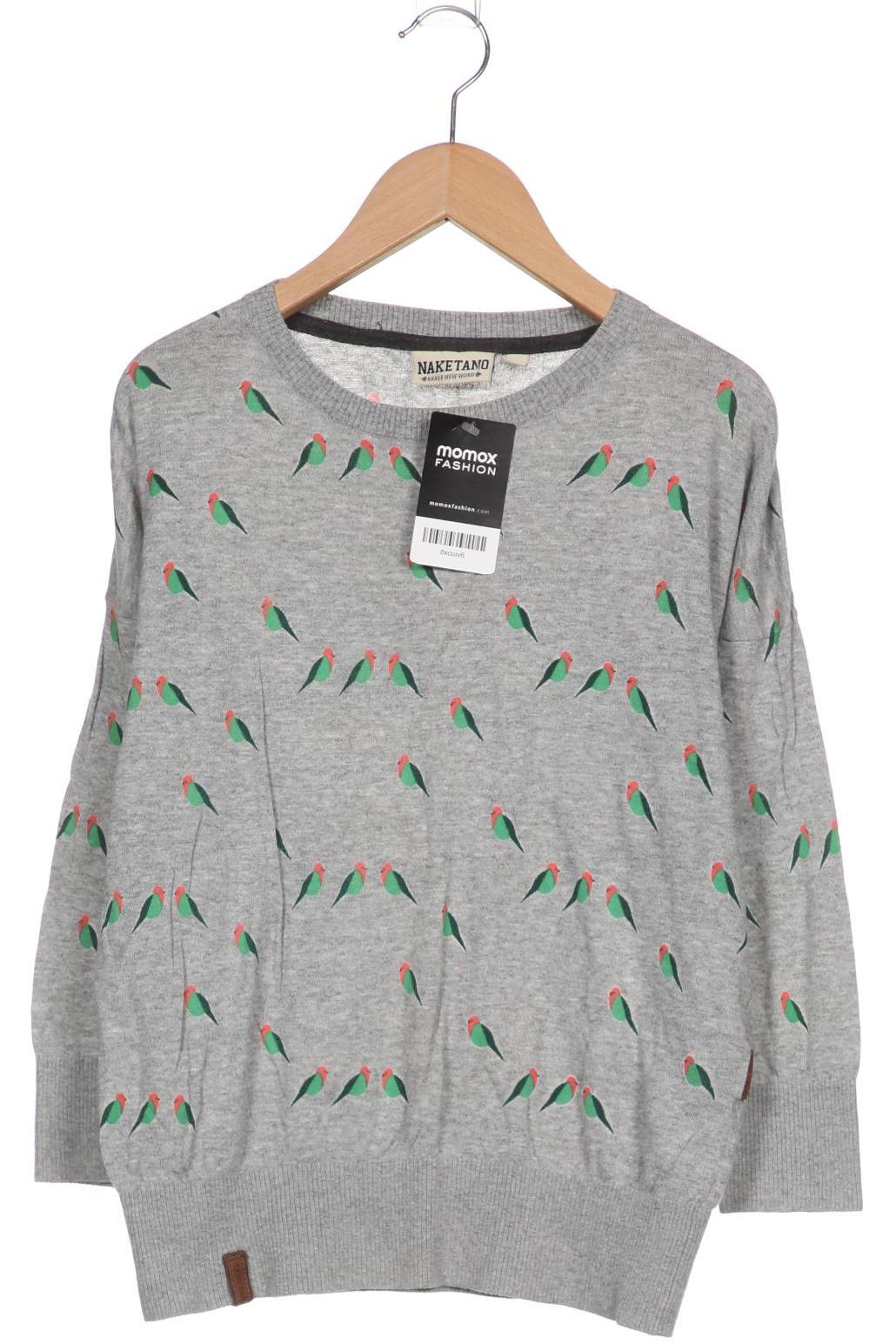

Naketano Damen Langarmshirt, grau, Gr. 36