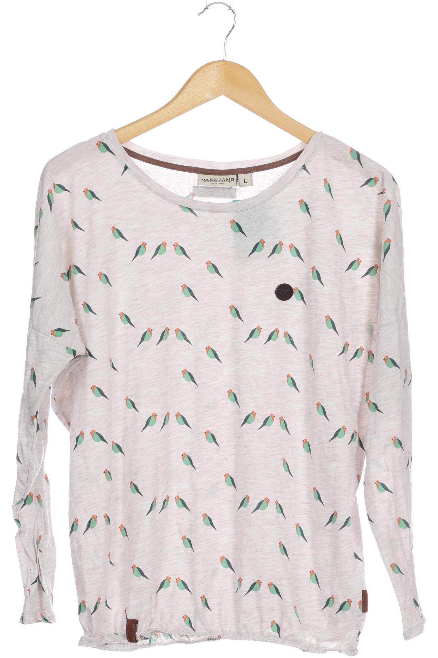 

Naketano Damen Langarmshirt, beige, Gr.