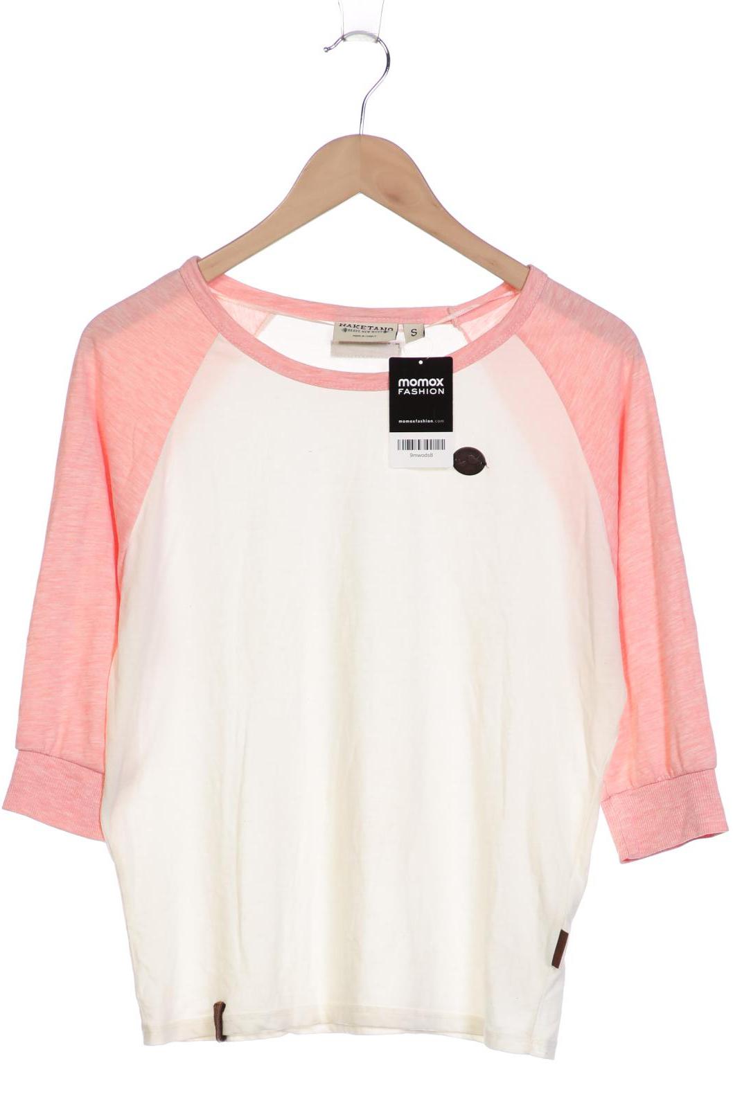 

Naketano Damen Langarmshirt, cremeweiß, Gr. 36