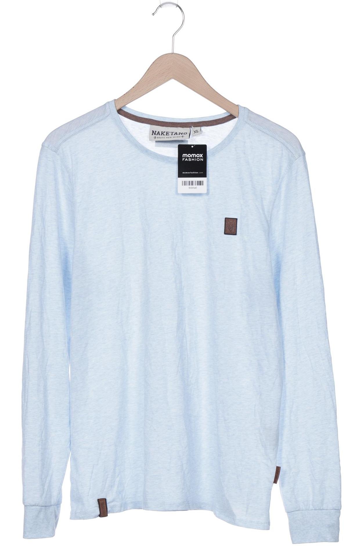 

Naketano Damen Langarmshirt, hellblau, Gr. 44