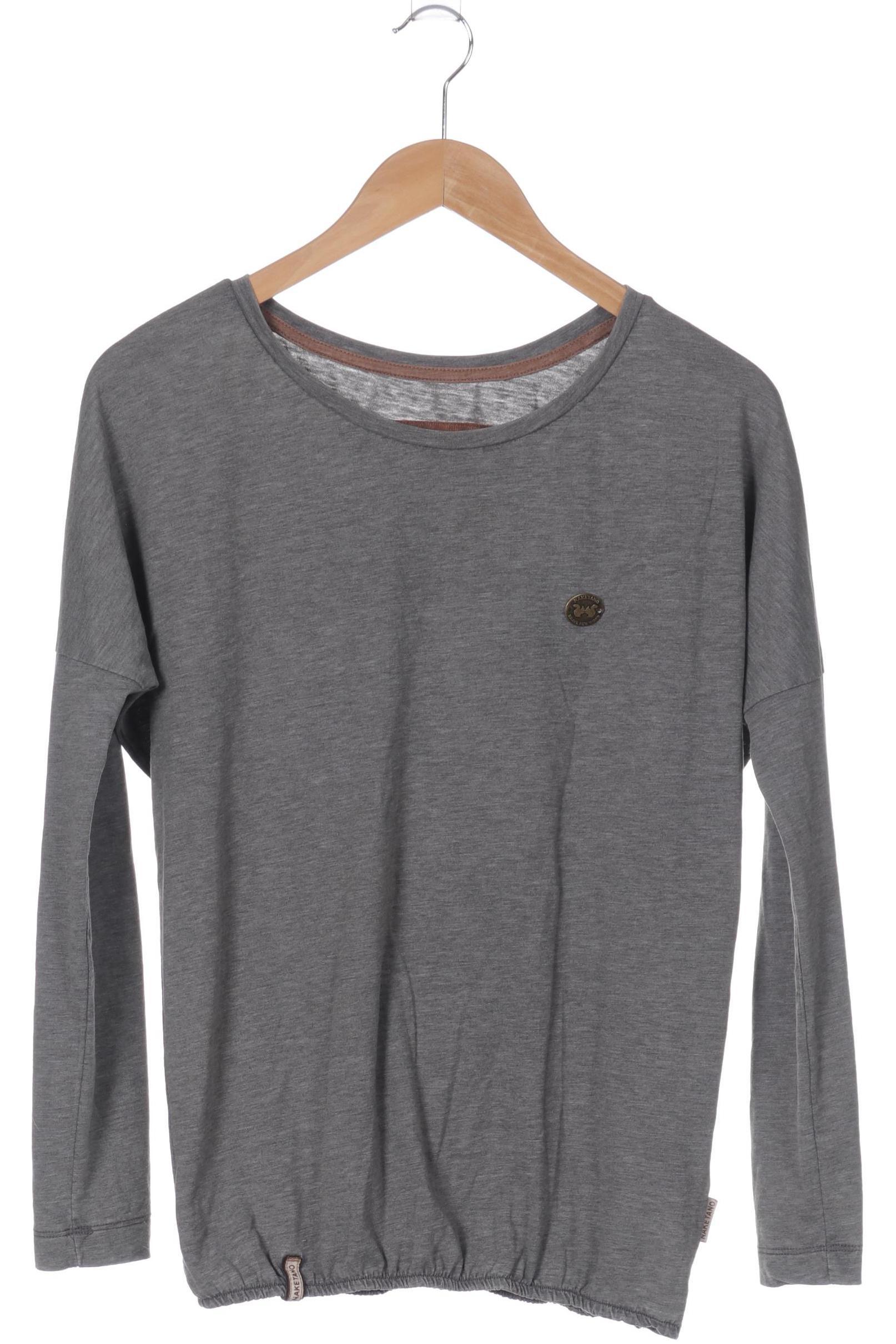 

Naketano Damen Langarmshirt, grau, Gr.