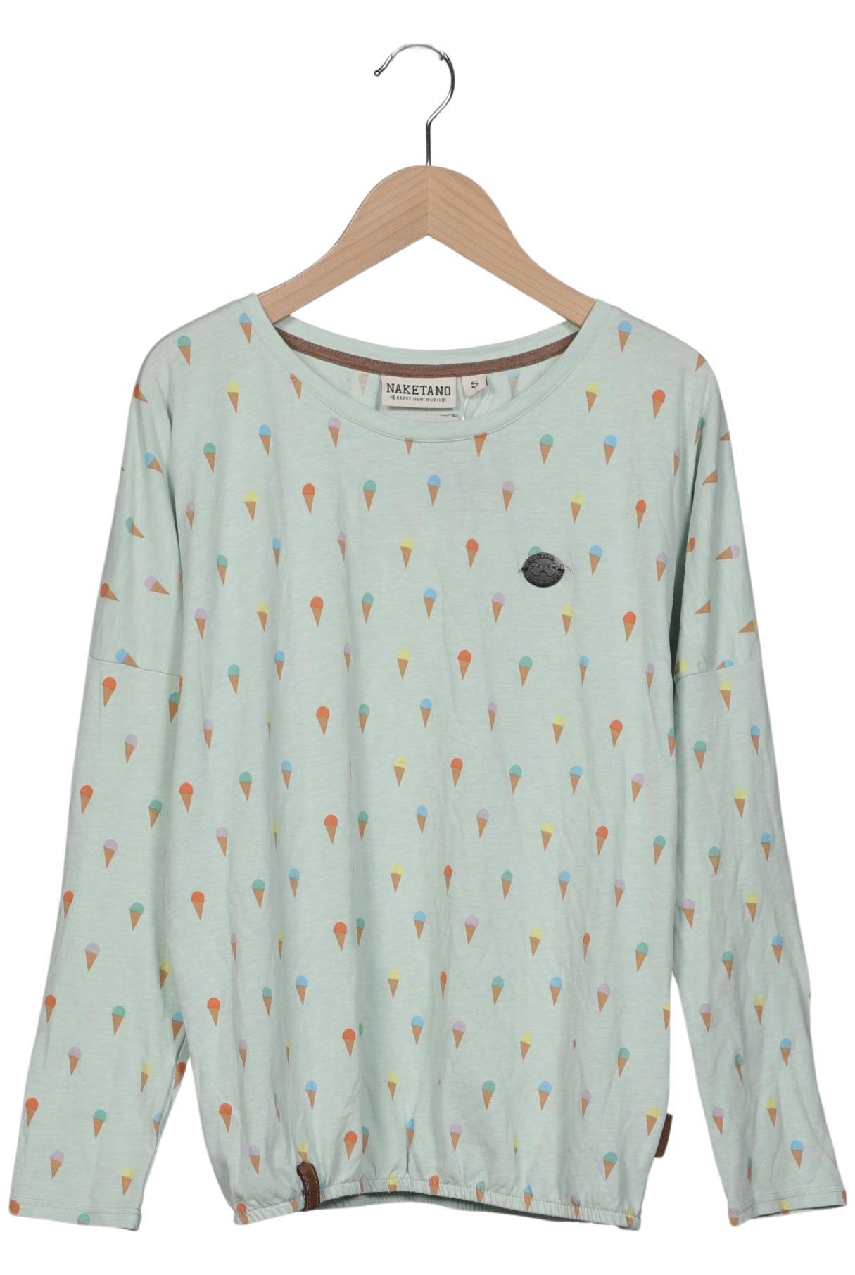 

Naketano Damen Langarmshirt, hellgrün, Gr. 36