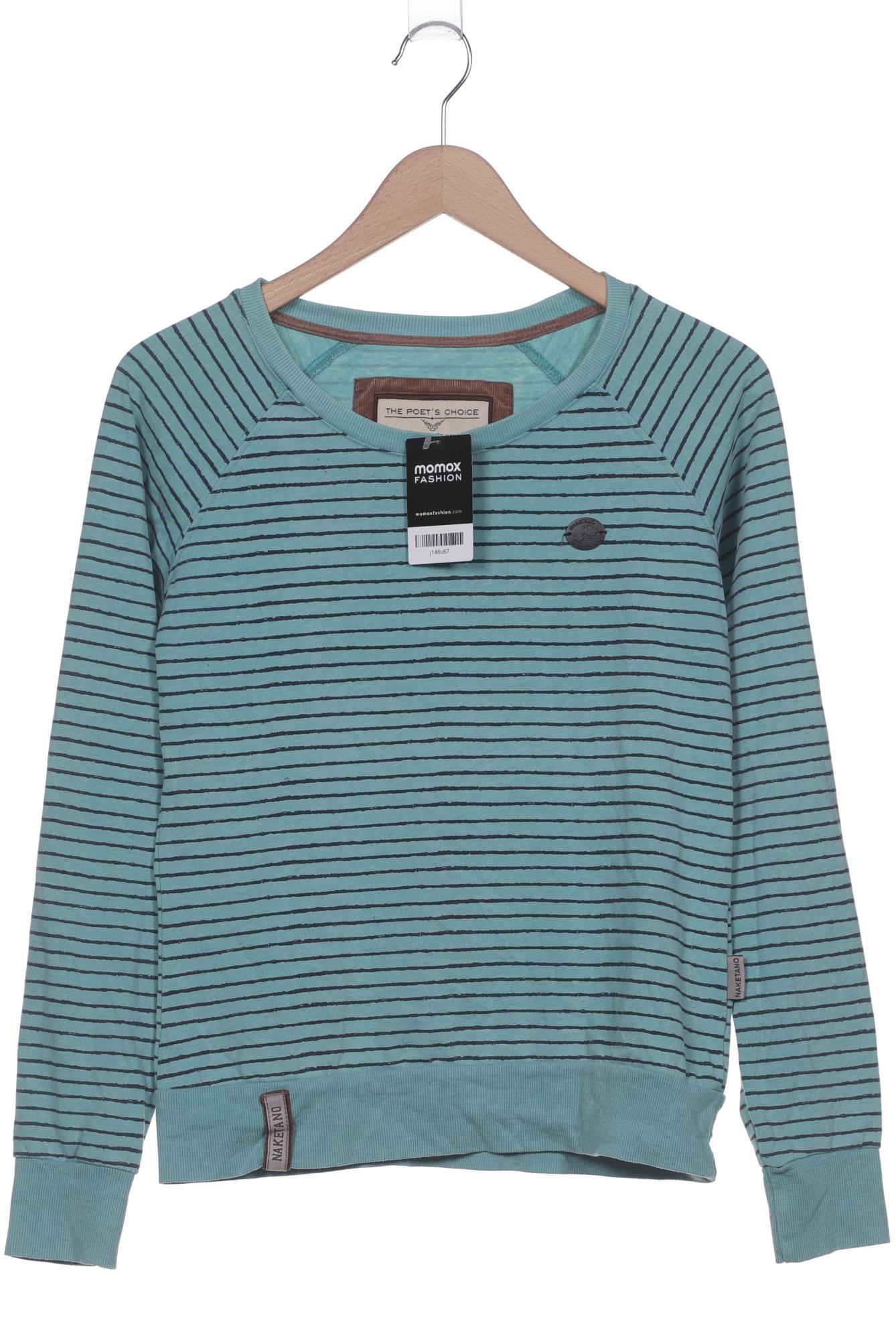

Naketano Damen Langarmshirt, türkis, Gr. 38