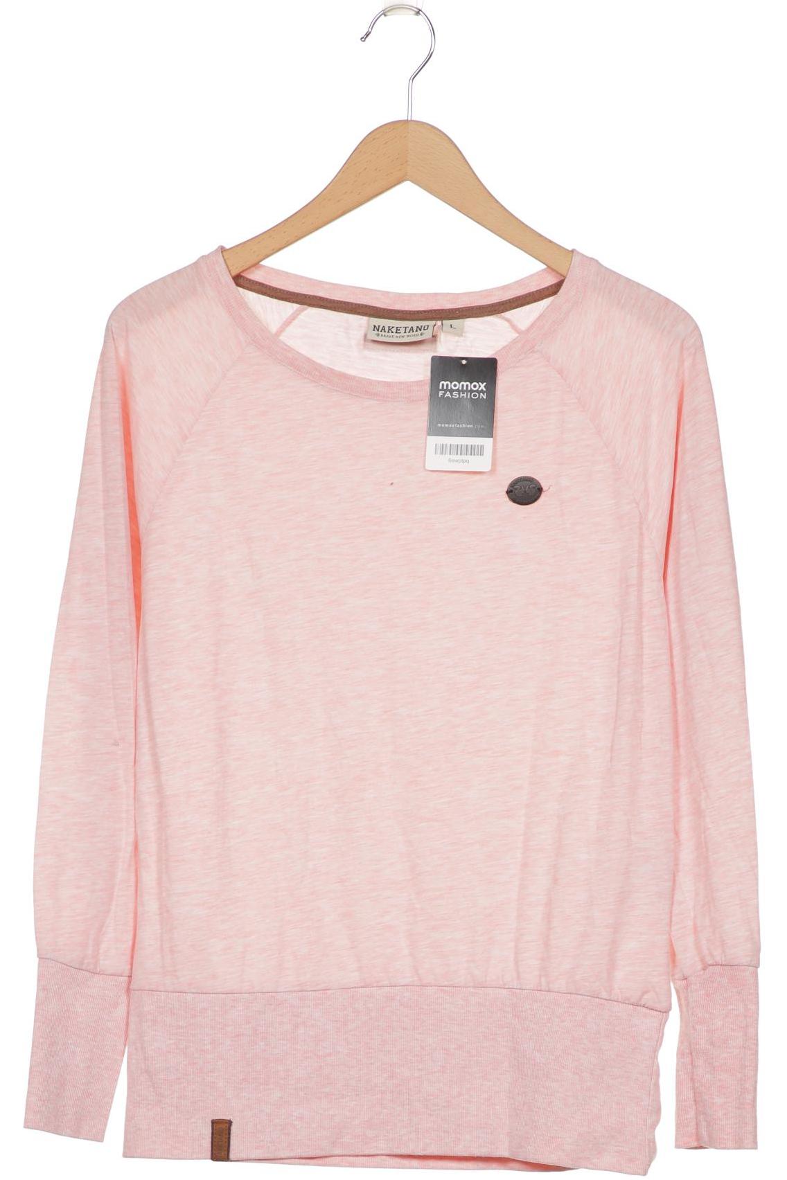 

Naketano Damen Langarmshirt, pink, Gr. 42