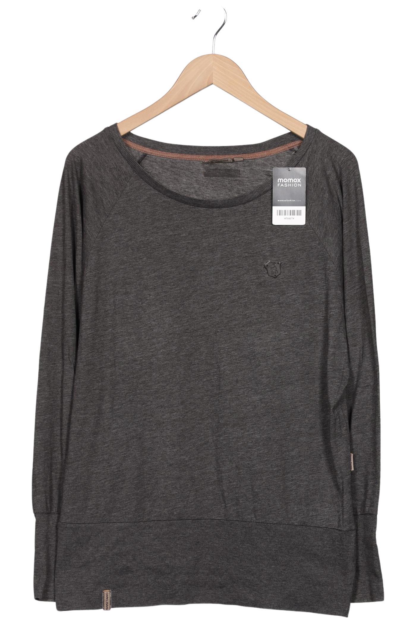 

Naketano Damen Langarmshirt, grau, Gr. 42