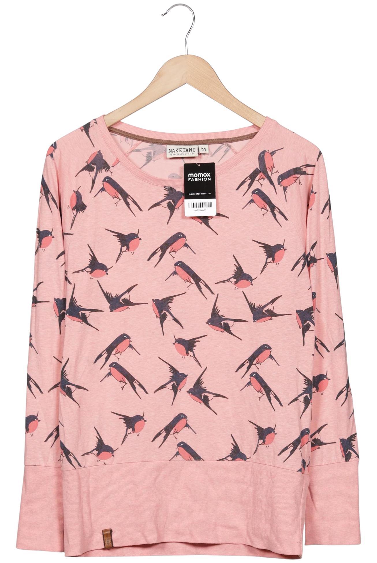 

Naketano Damen Langarmshirt, pink, Gr. 38