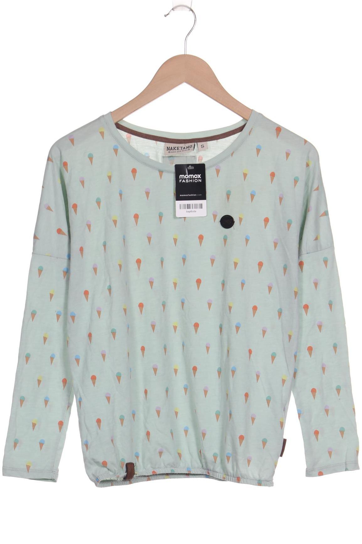 

Naketano Damen Langarmshirt, hellgrün, Gr. 36