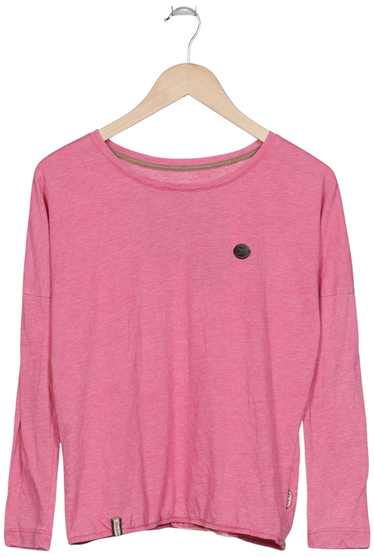 

Naketano Damen Langarmshirt, pink, Gr. 34