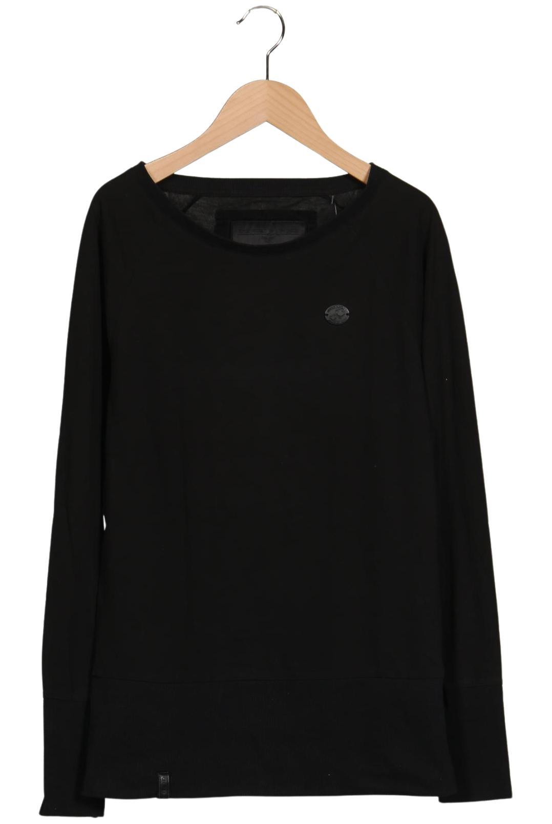 

Naketano Damen Langarmshirt, schwarz, Gr. 36