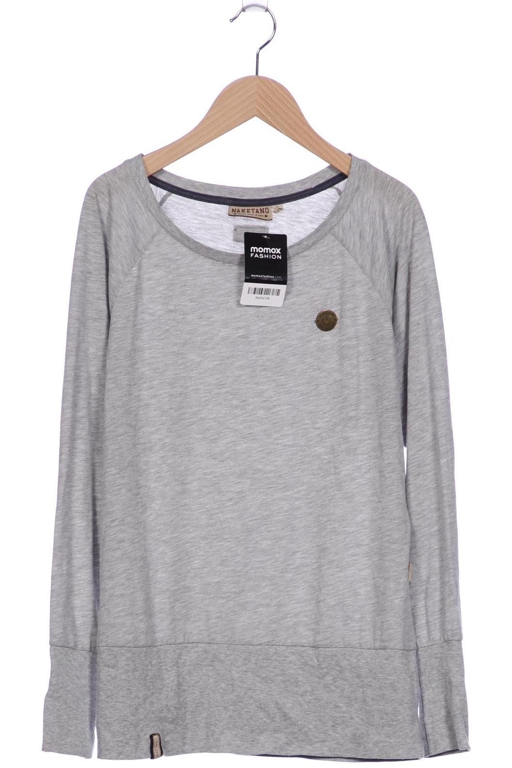 

Naketano Damen Langarmshirt, grau, Gr. 68