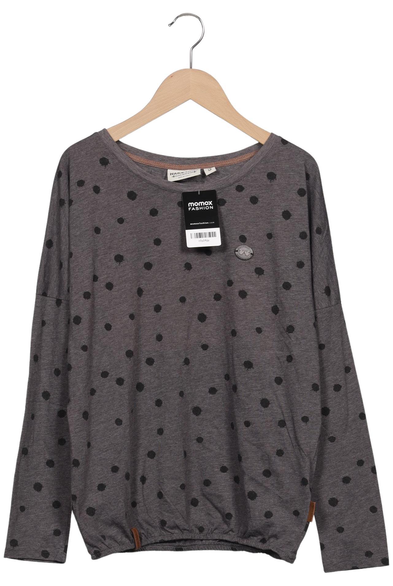 

Naketano Damen Langarmshirt, grau, Gr. 36