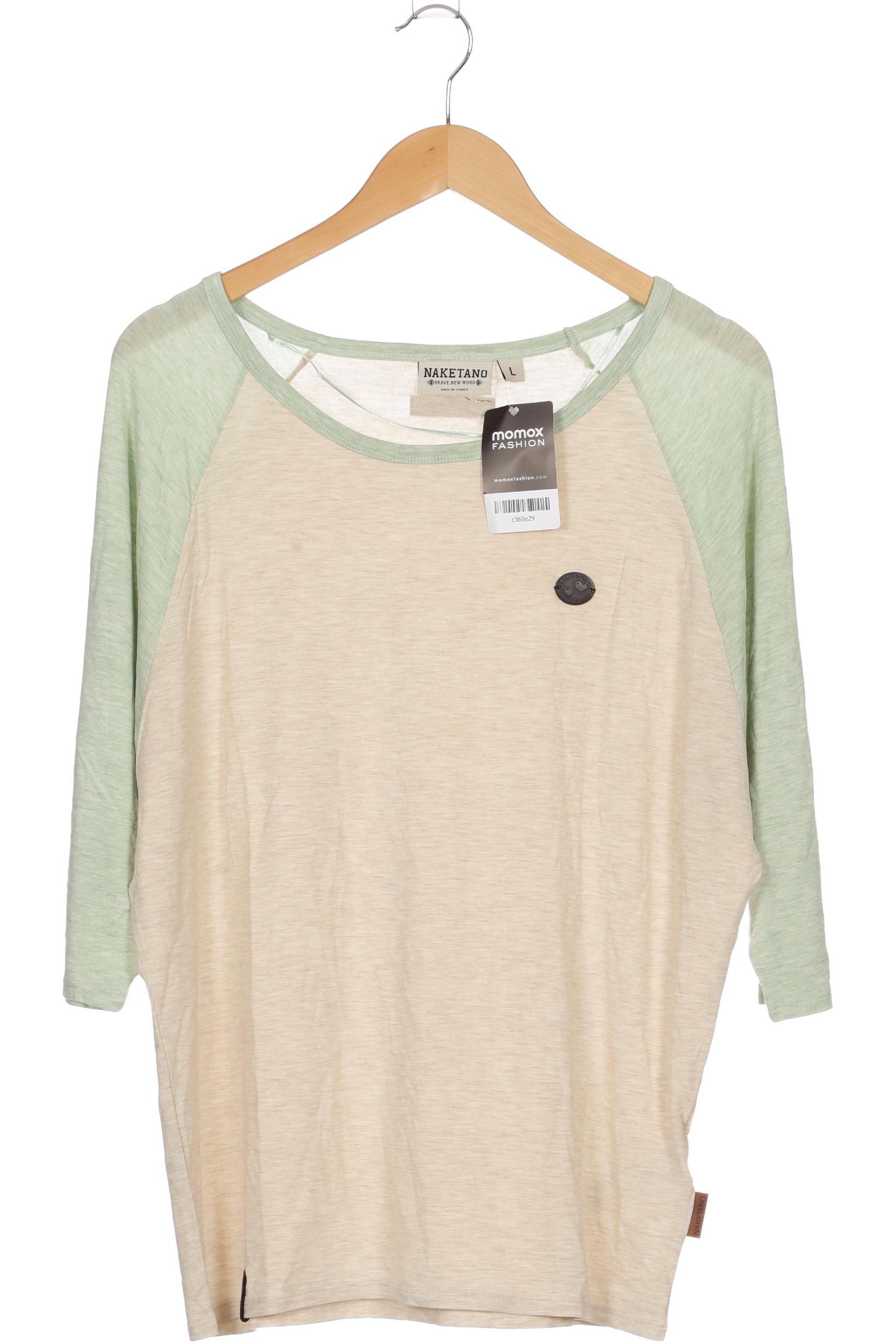 

Naketano Damen Langarmshirt, beige, Gr. 42