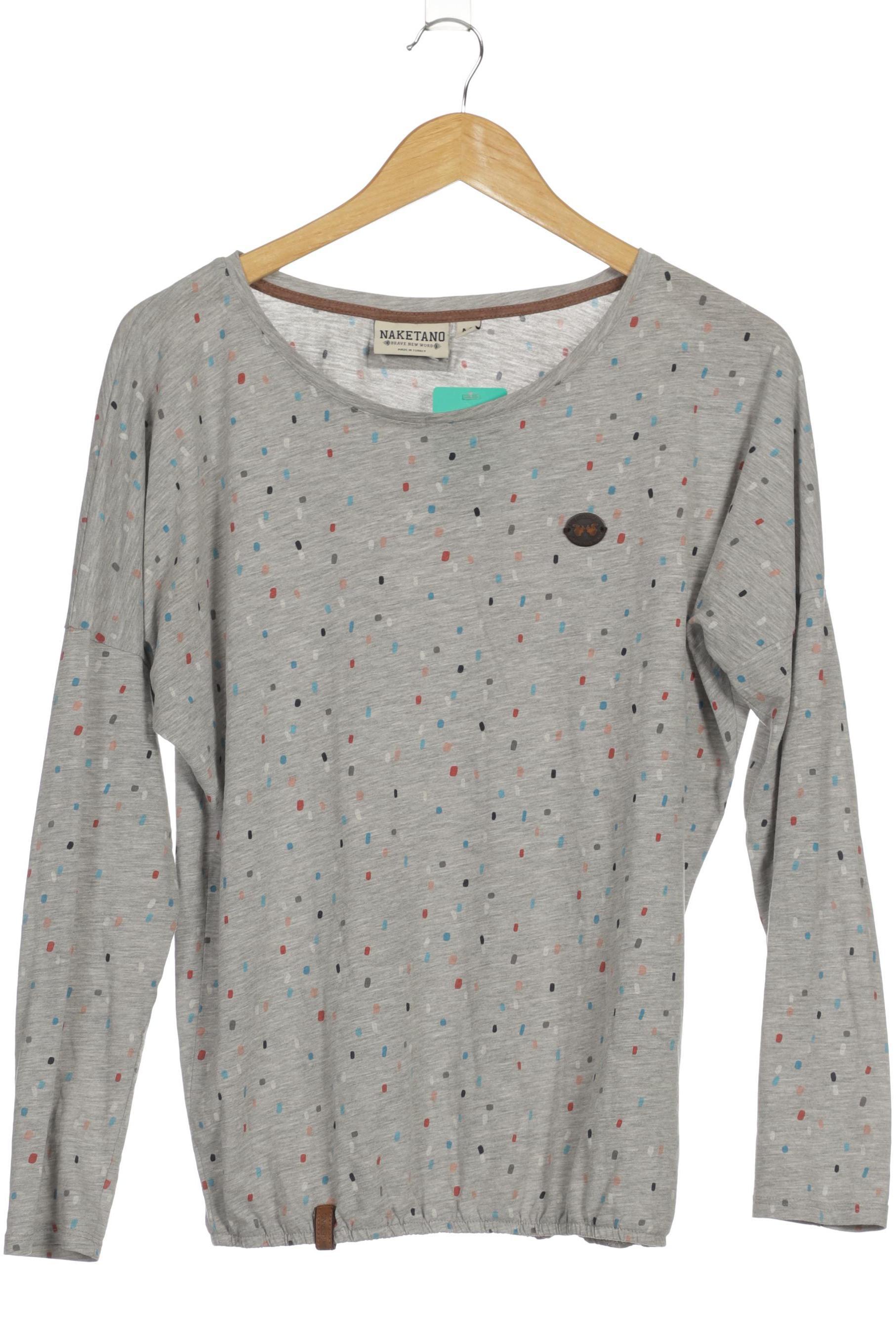 

Naketano Damen Langarmshirt, grau, Gr.