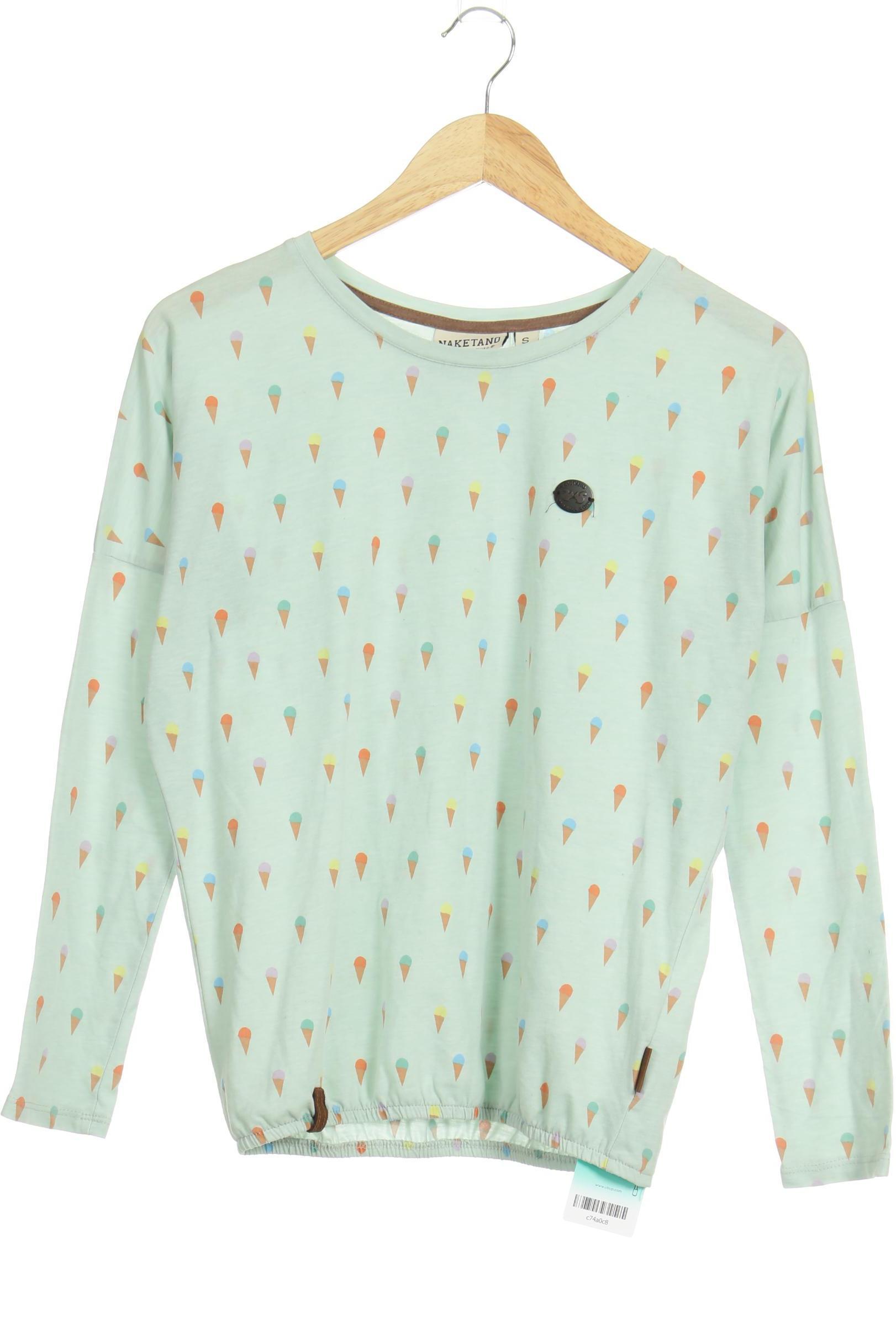 

Naketano Damen Langarmshirt, türkis, Gr.