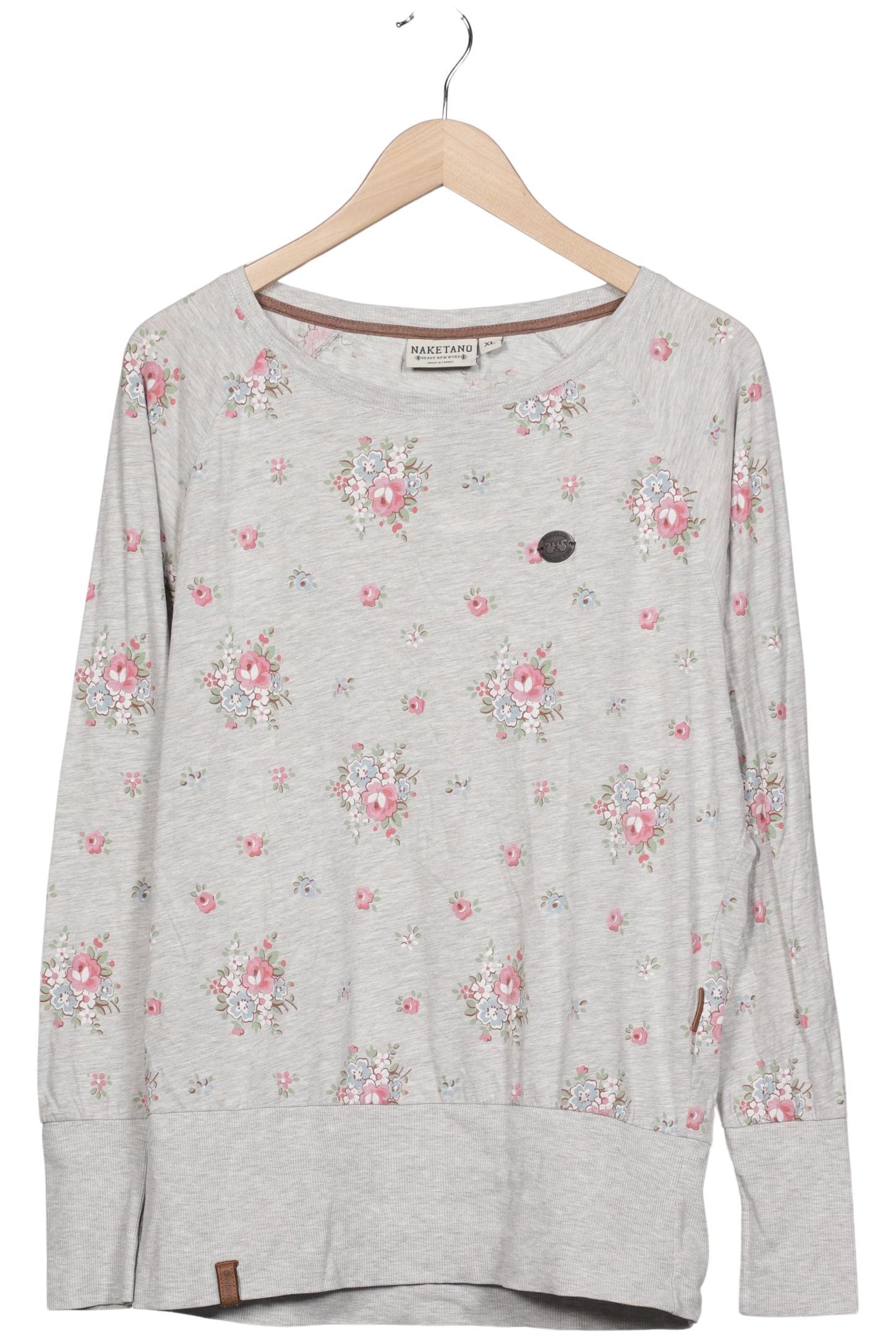 

Naketano Damen Langarmshirt, grau, Gr. 44