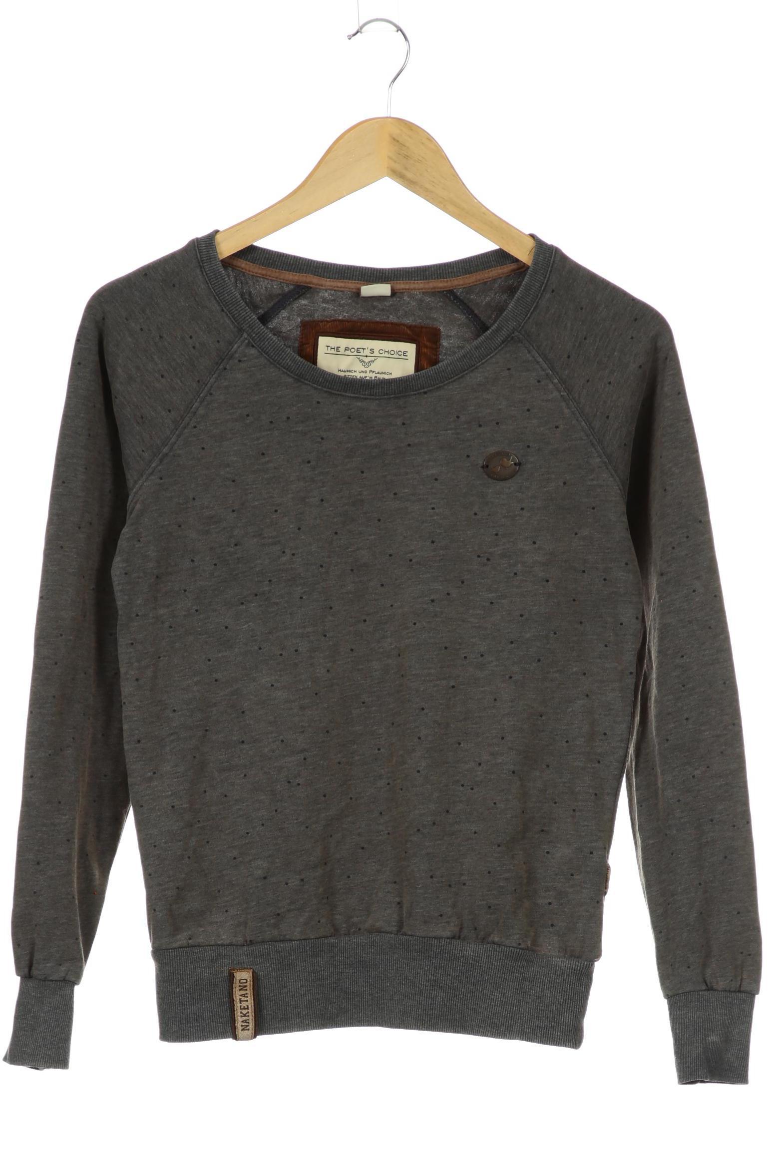 

Naketano Damen Langarmshirt, grau, Gr.