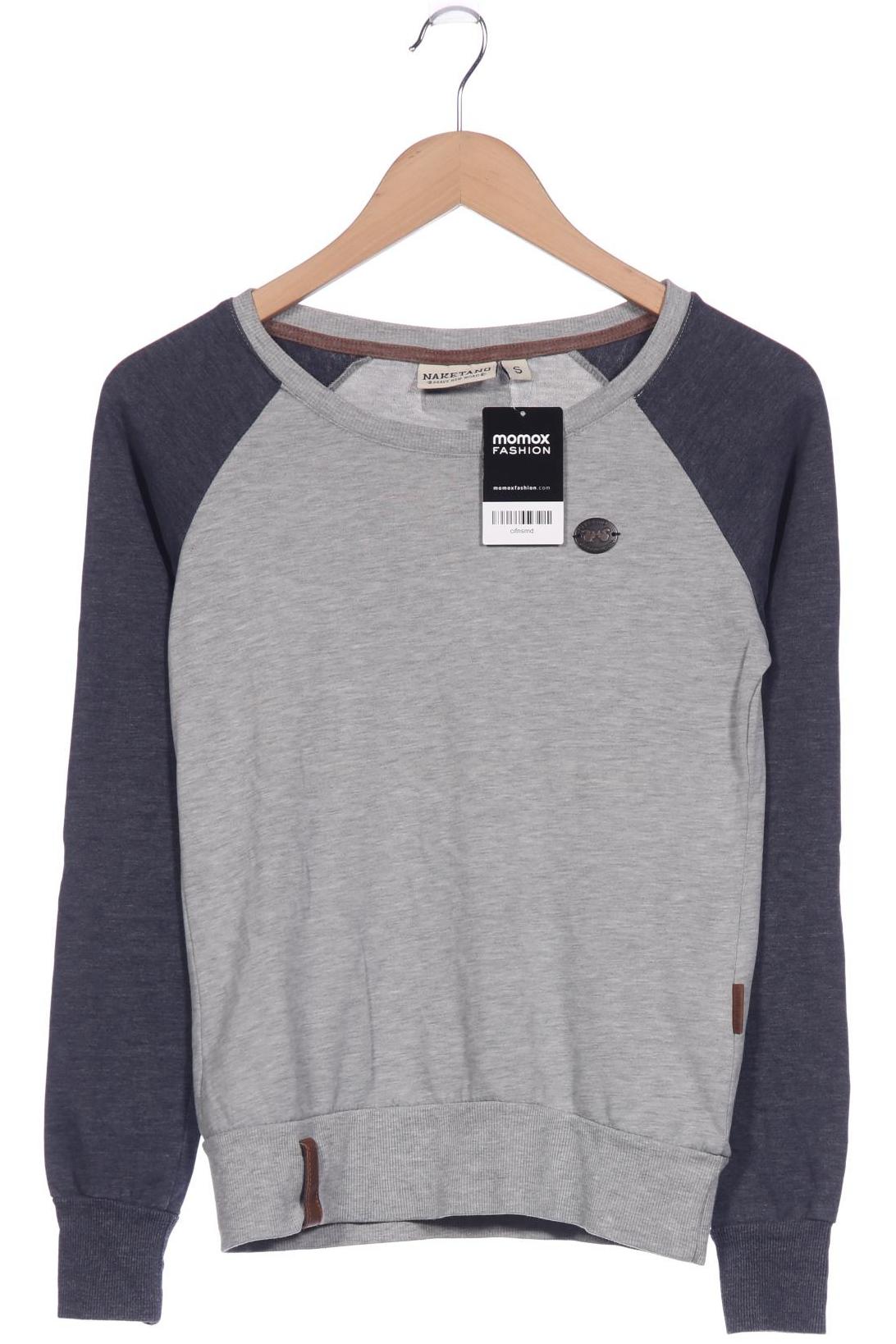 

Naketano Damen Langarmshirt, grau, Gr. 36