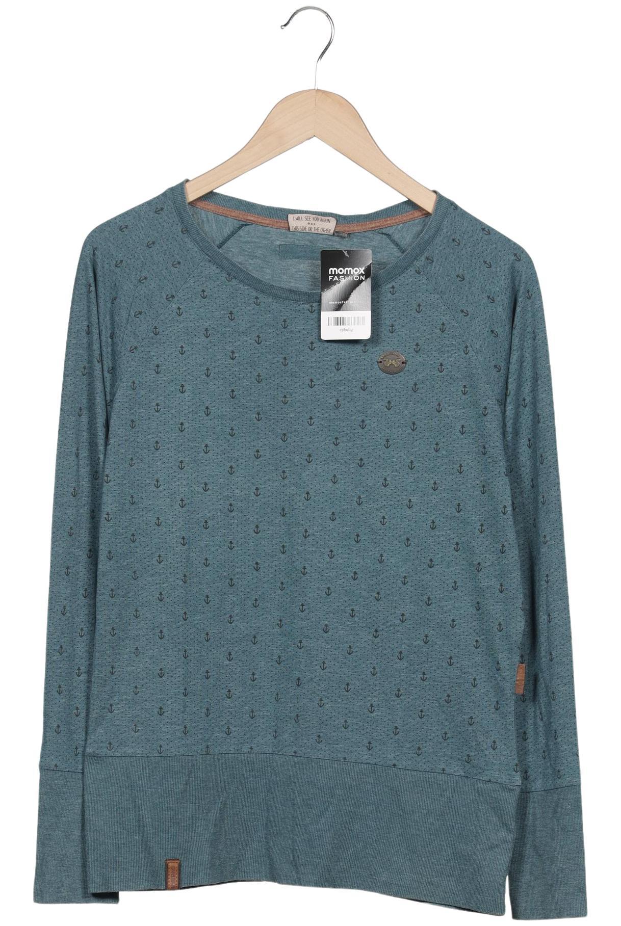 

Naketano Damen Langarmshirt, türkis, Gr. 38