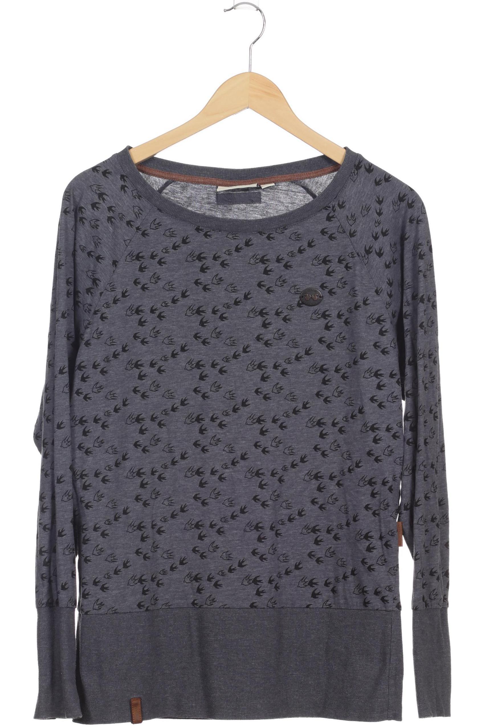 

Naketano Damen Langarmshirt, grau, Gr.