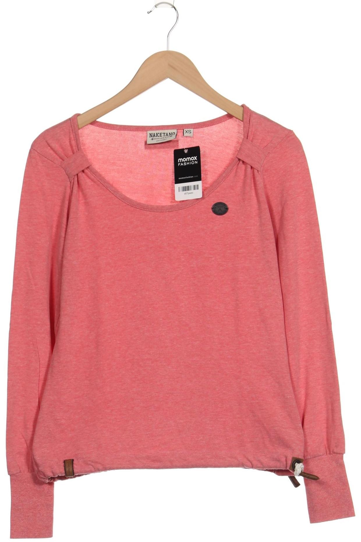 

Naketano Damen Langarmshirt, pink, Gr. 34