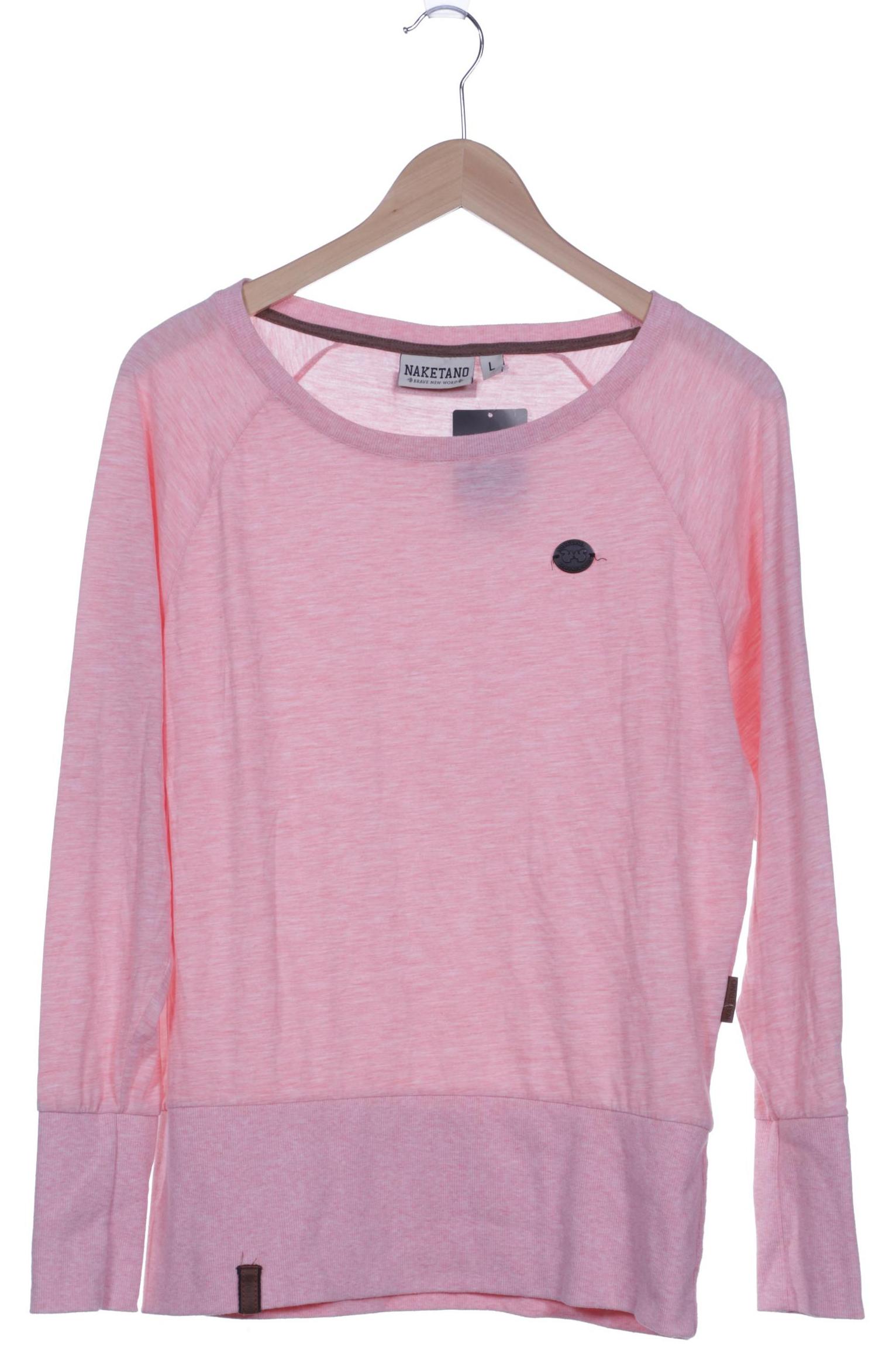 

Naketano Damen Langarmshirt, pink, Gr. 42